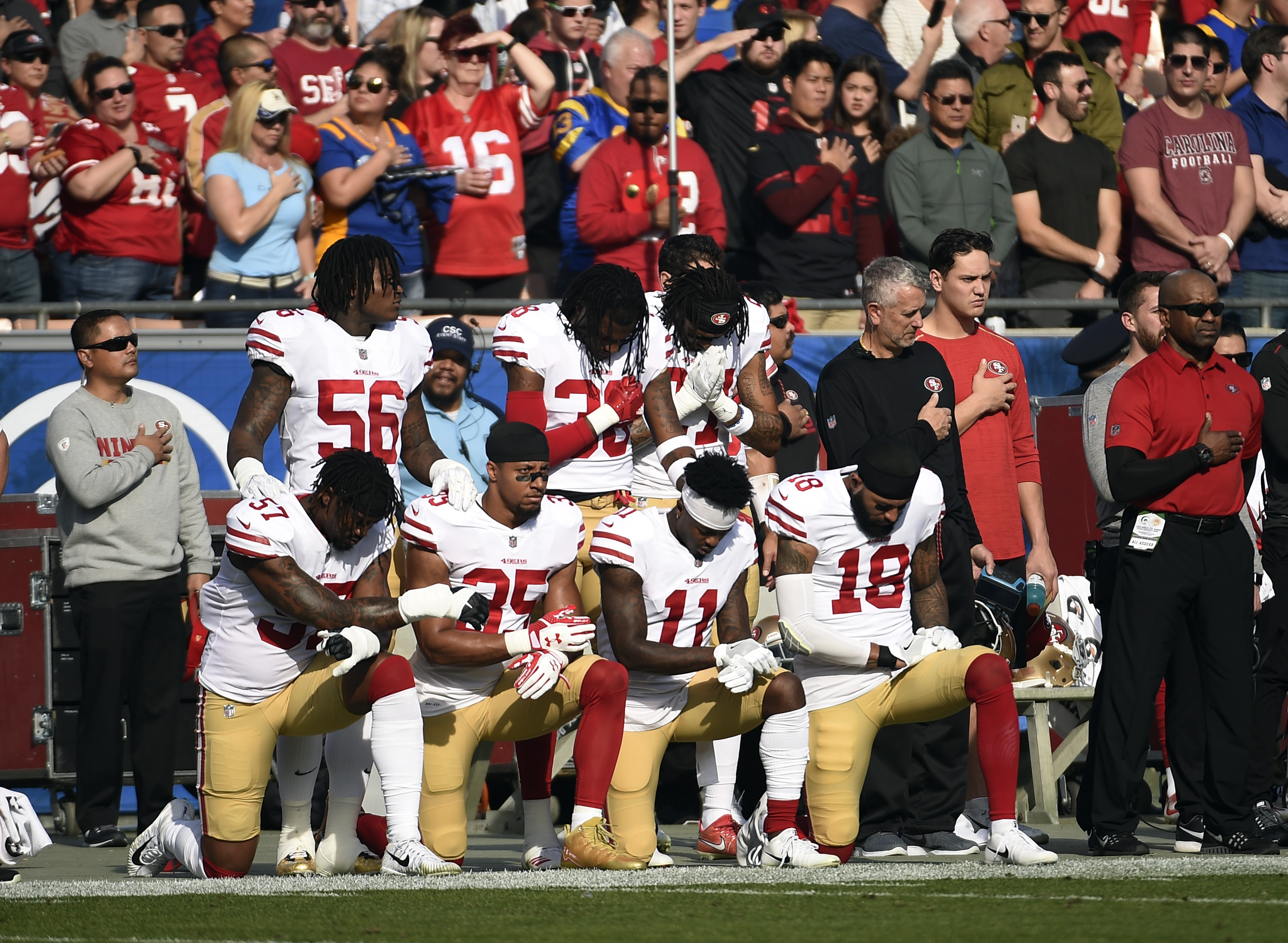 San Francisco 49ers v Los Angeles Rams