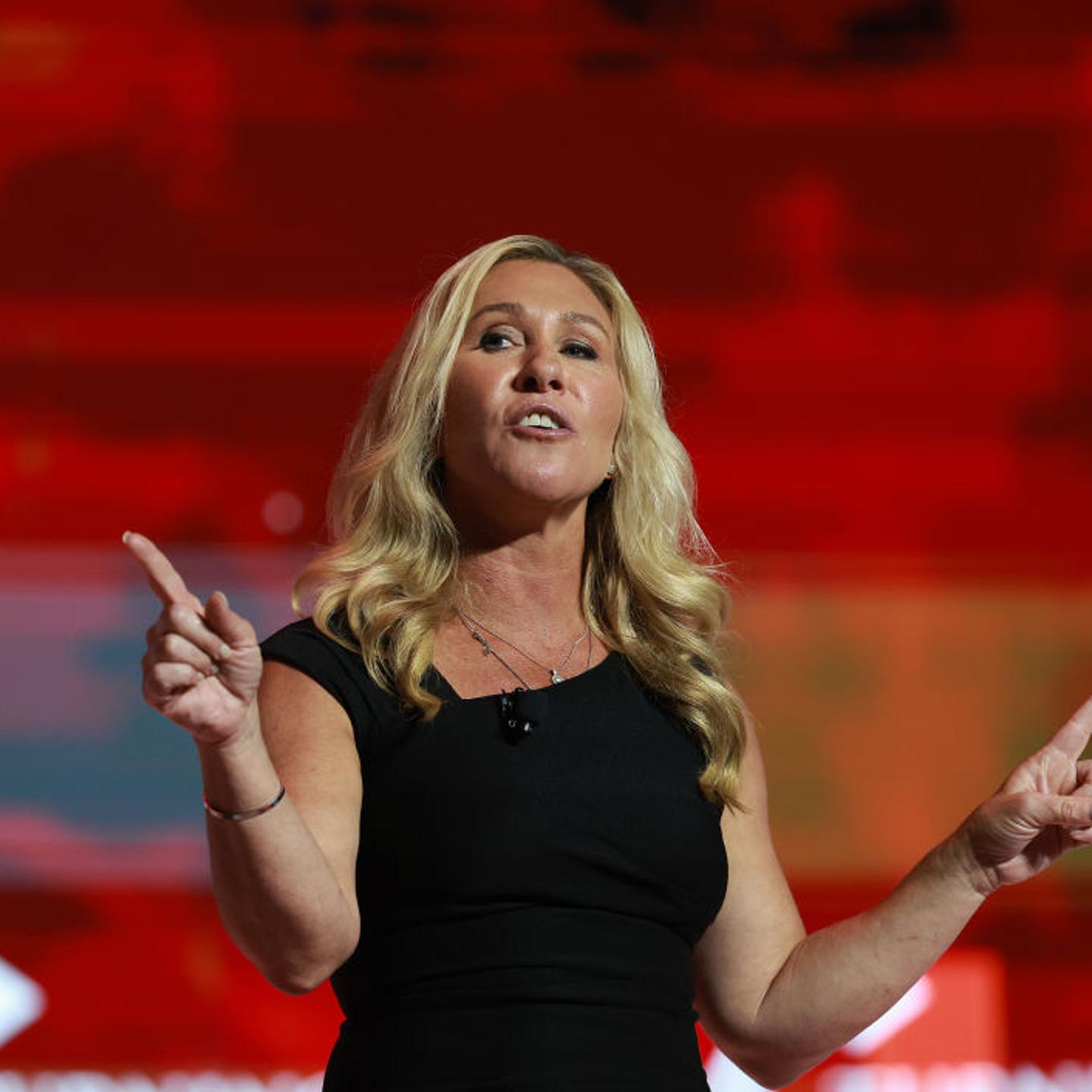 Marjorie Taylor Greene at Turning Point USA Student Action Summit
