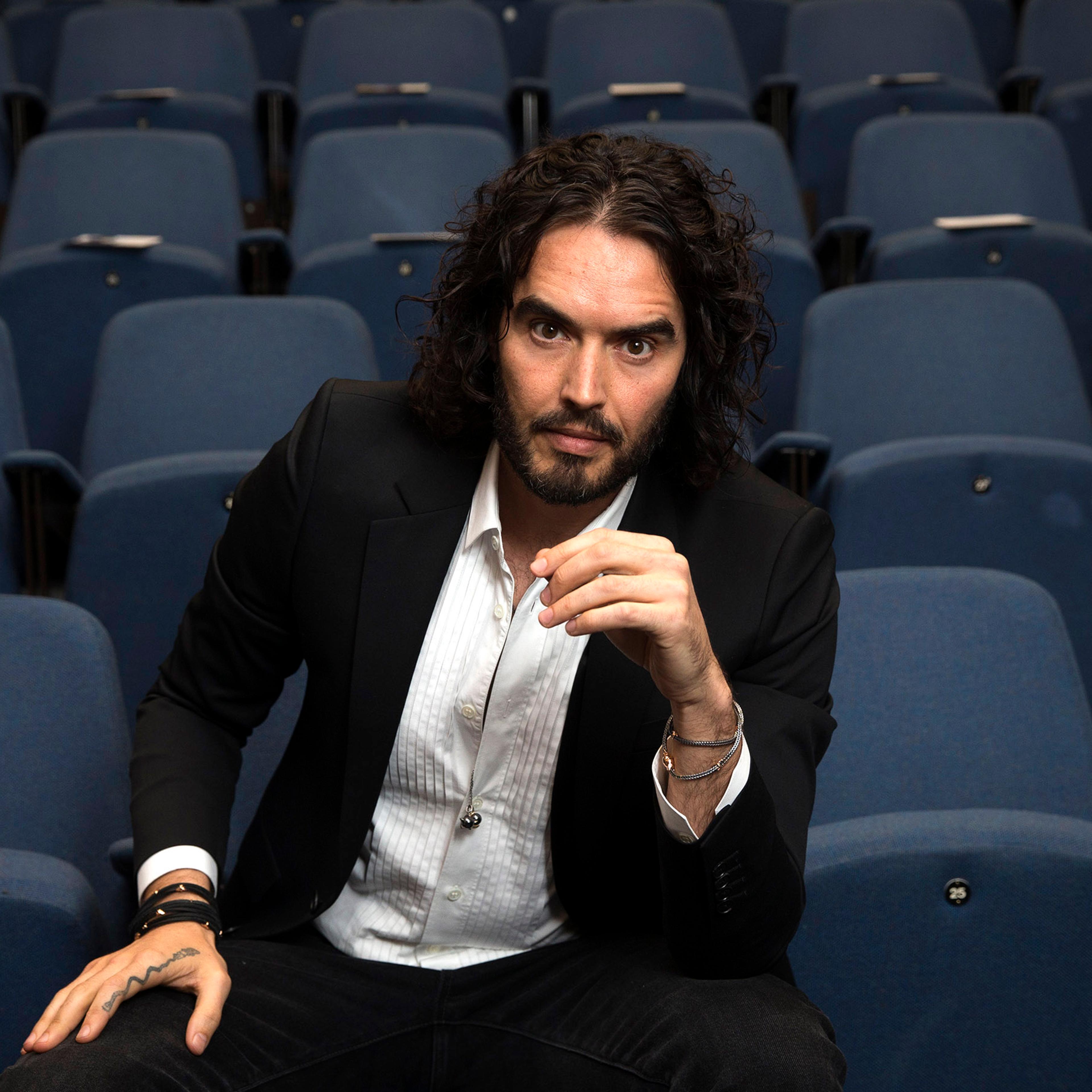Russell Brand on Nov. 25, 2014 in London.