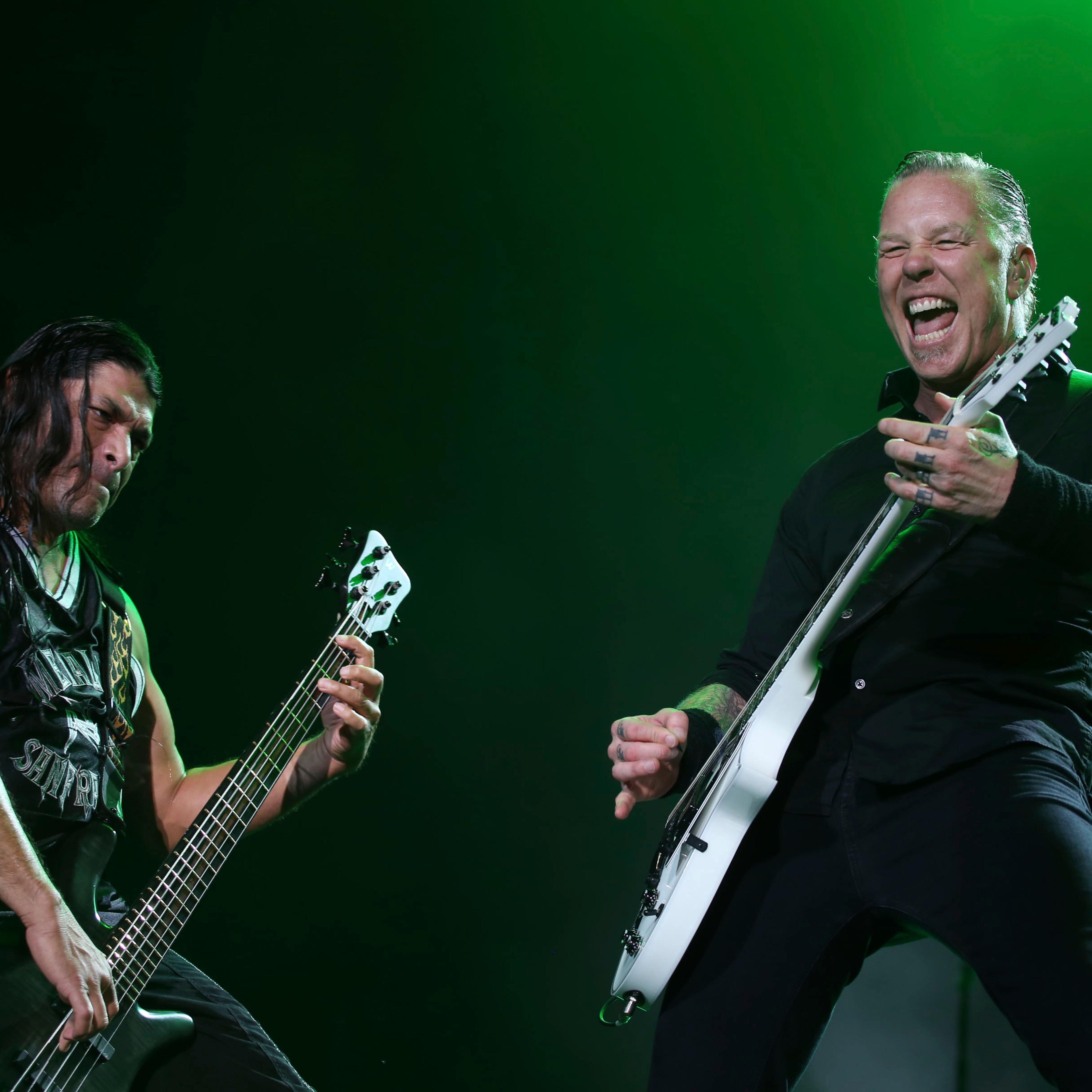 Metallica Performs in Argentina