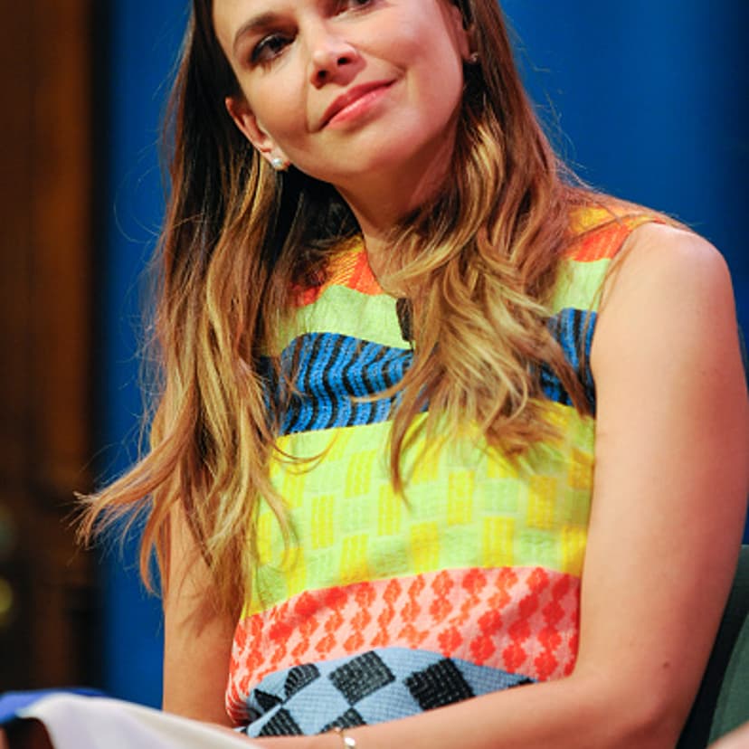 Sutton Foster attends 92Y Presents The Cast Of 'Younger' in New York City on March 24, 2015.