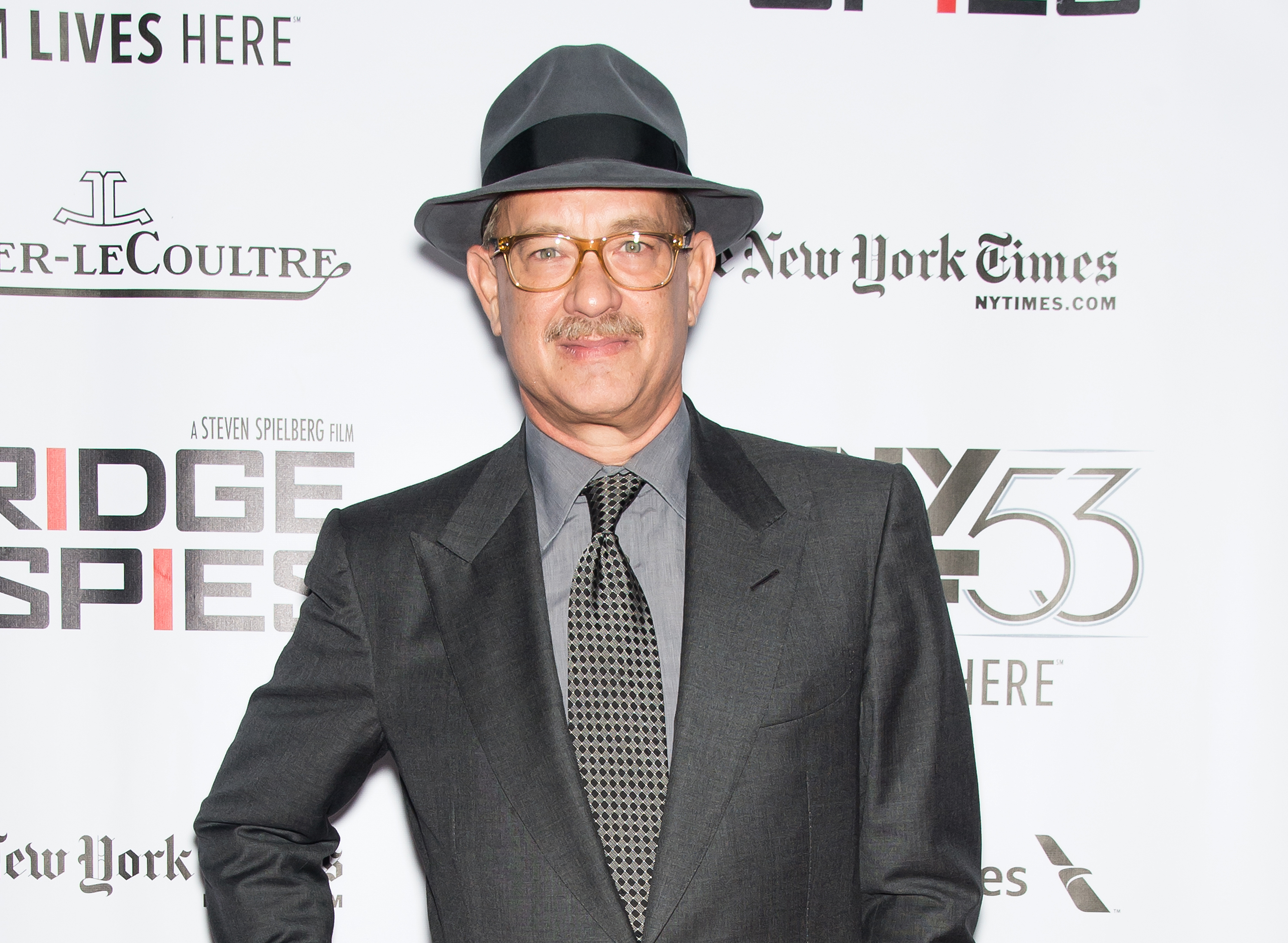 Actor Tom Hanks attends the 53rd New York Film Festival - 'Bridge Of Spies' at Alice Tully Hall, Lincoln Center on October 4, 2015 in New York City.