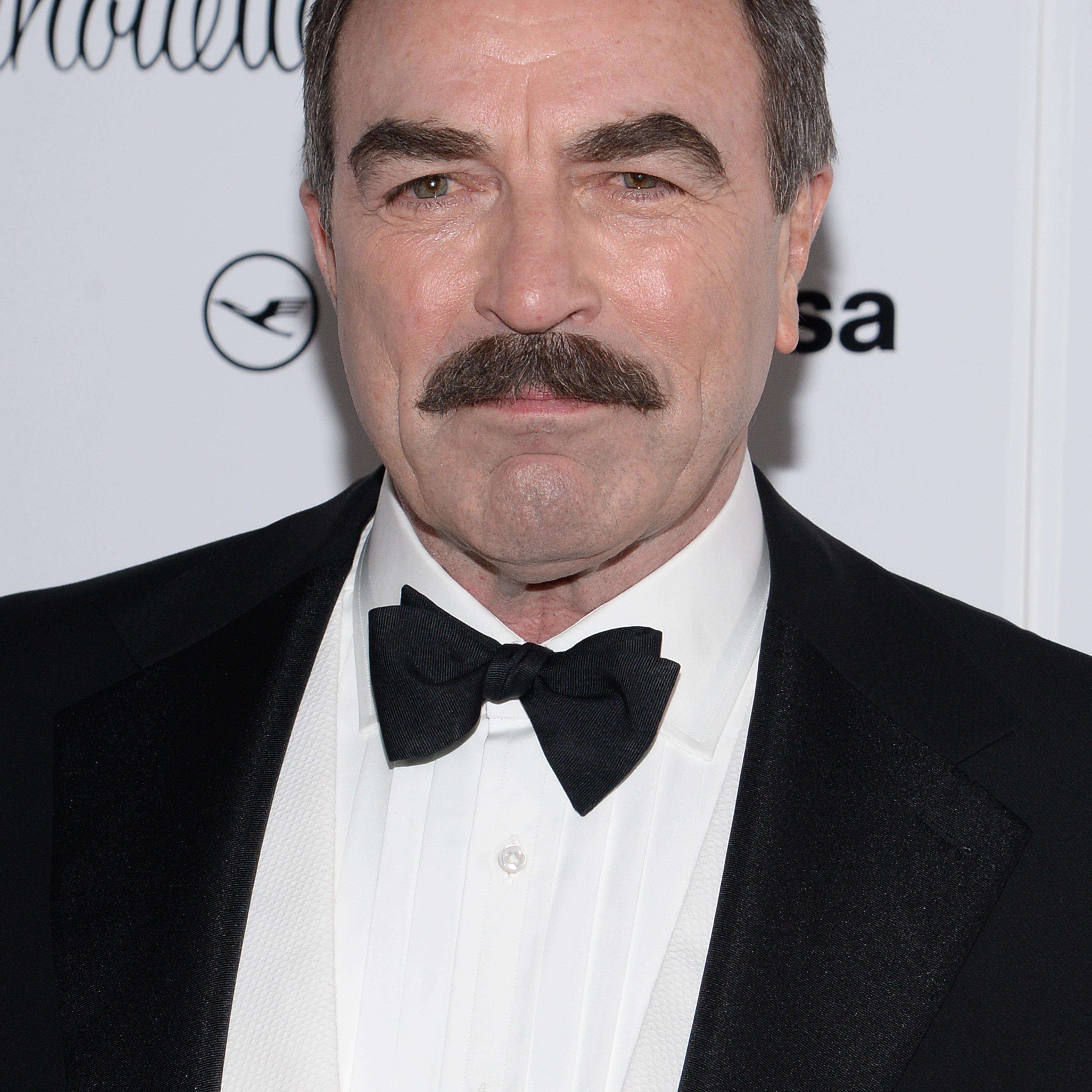 Actor Tom Selleck attends the PowerWomen 2013 awards at the Grand Hyatt Hotel in New York, NY on Nov. 14, 2013.