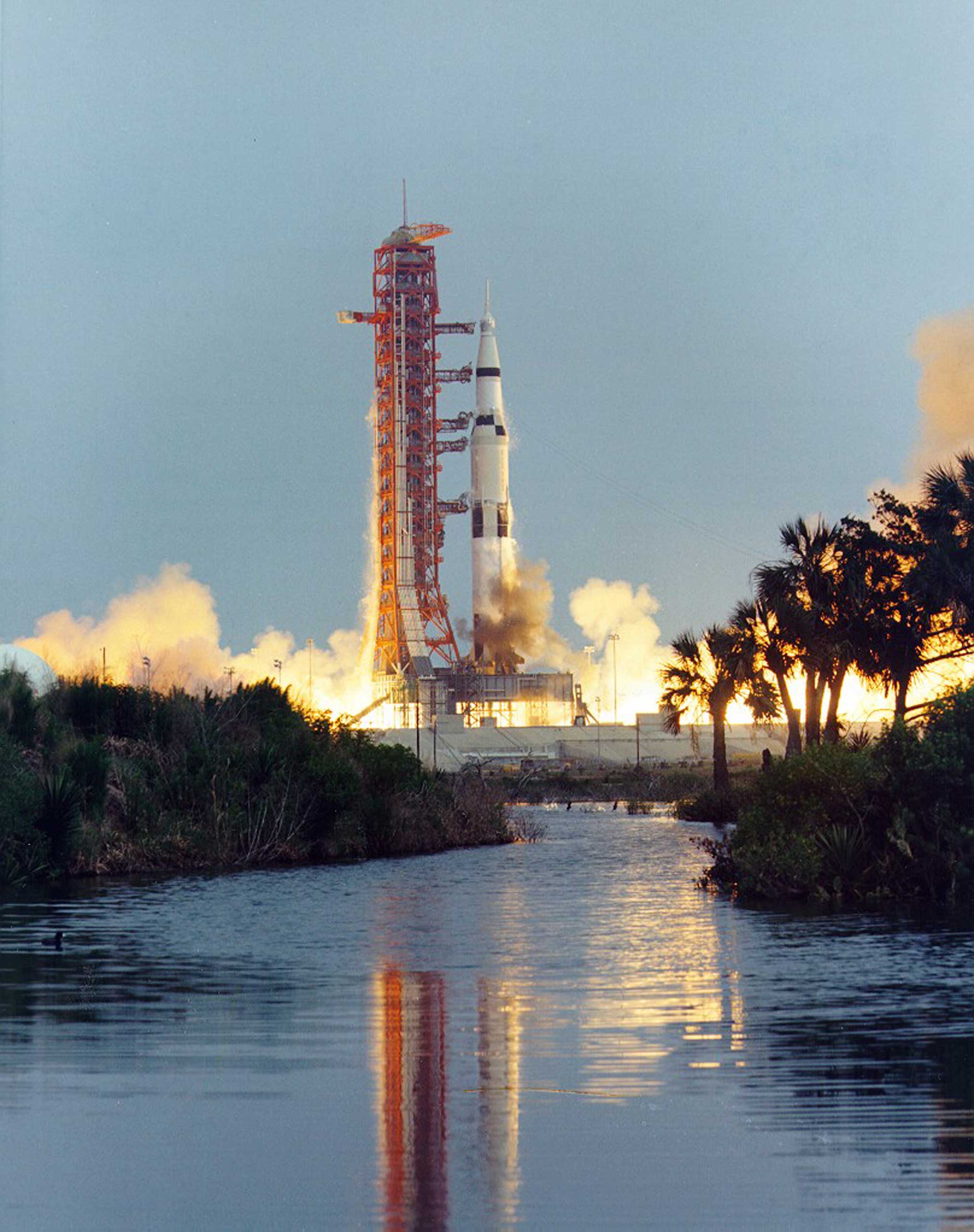 Apollo 13 launch.