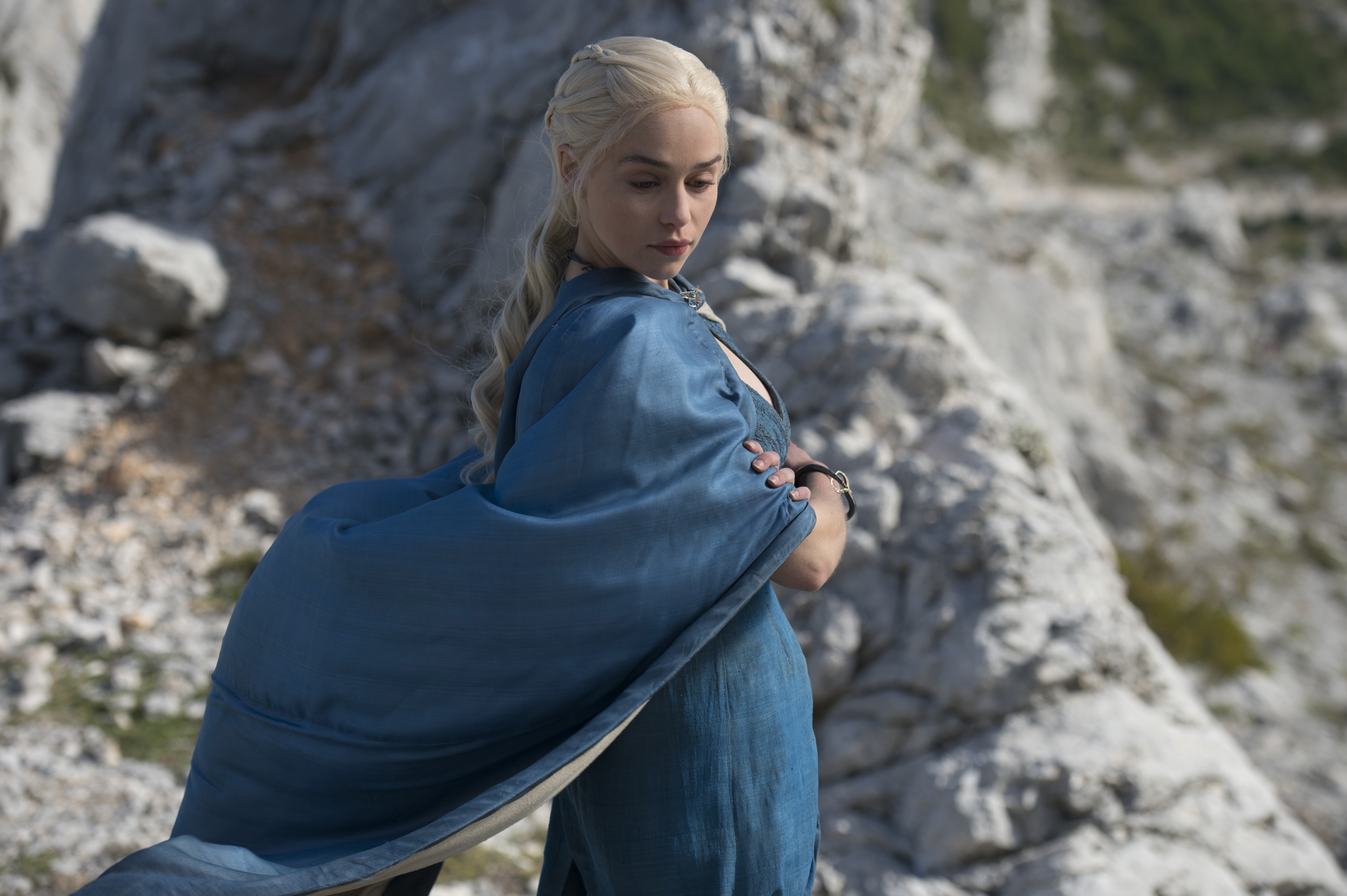Emilia Clarke as Daenerys Targaryen