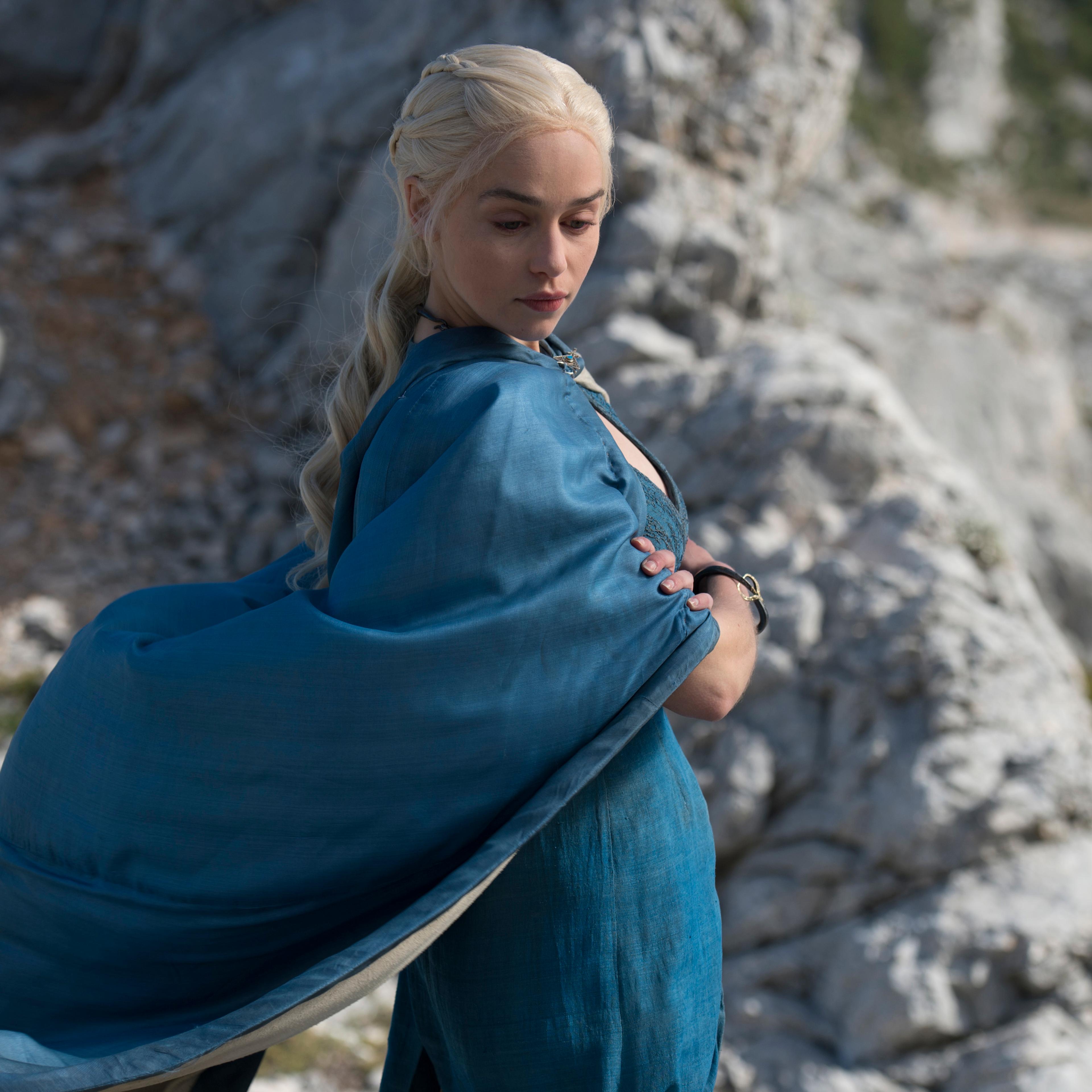 Emilia Clarke as Daenerys Targaryen