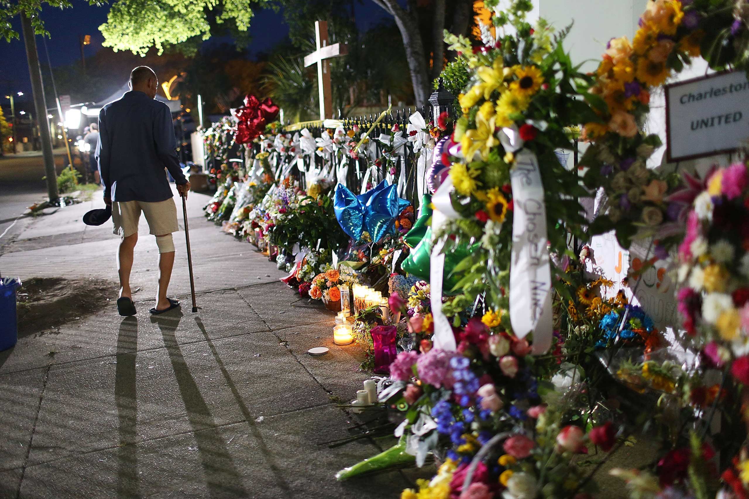 ***BESTPIX*** Charleston In Mourning After 9 Killed In Church Massacre