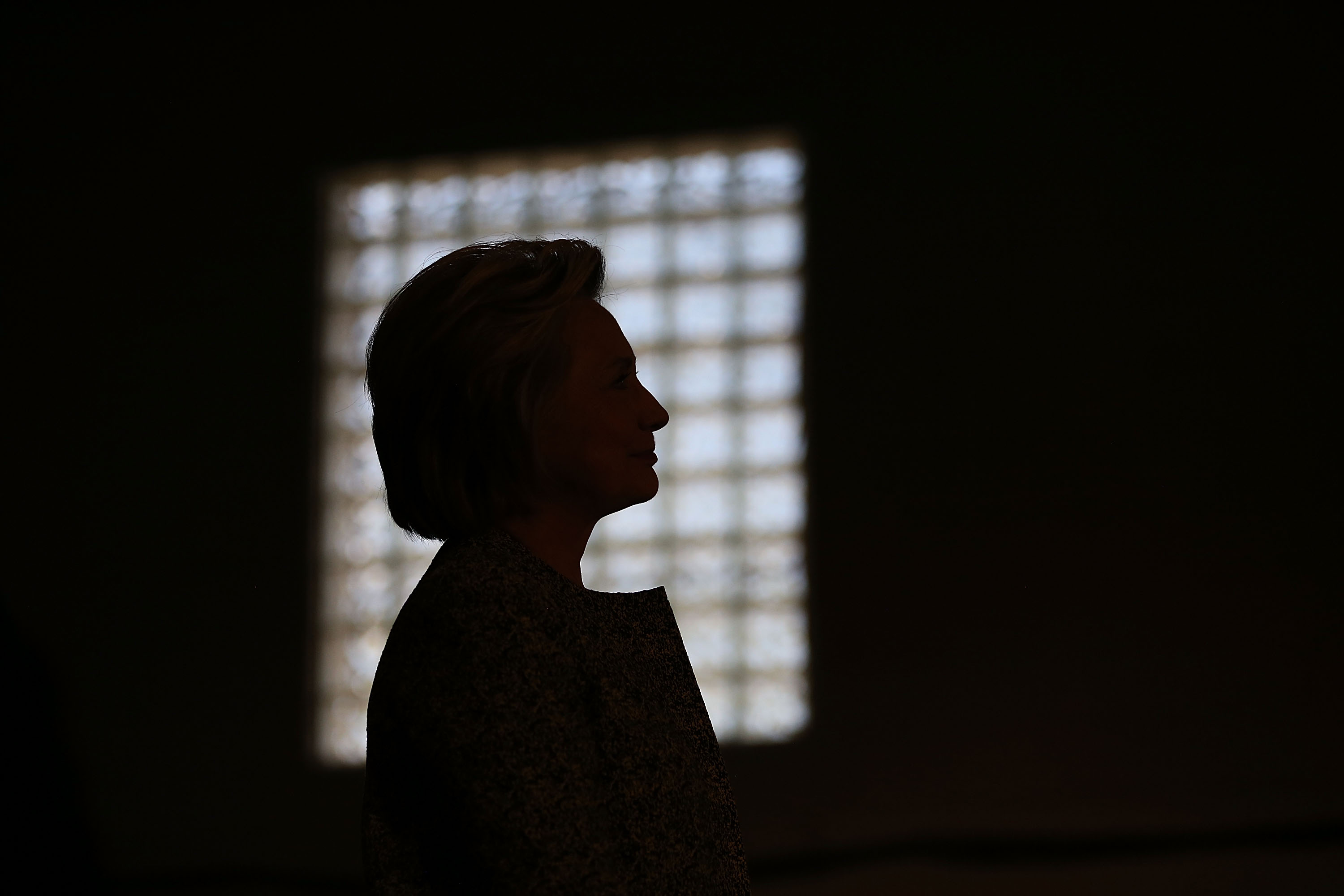 Democratic Presidential Candidate Hillary Clinton Campaigns In Indiana