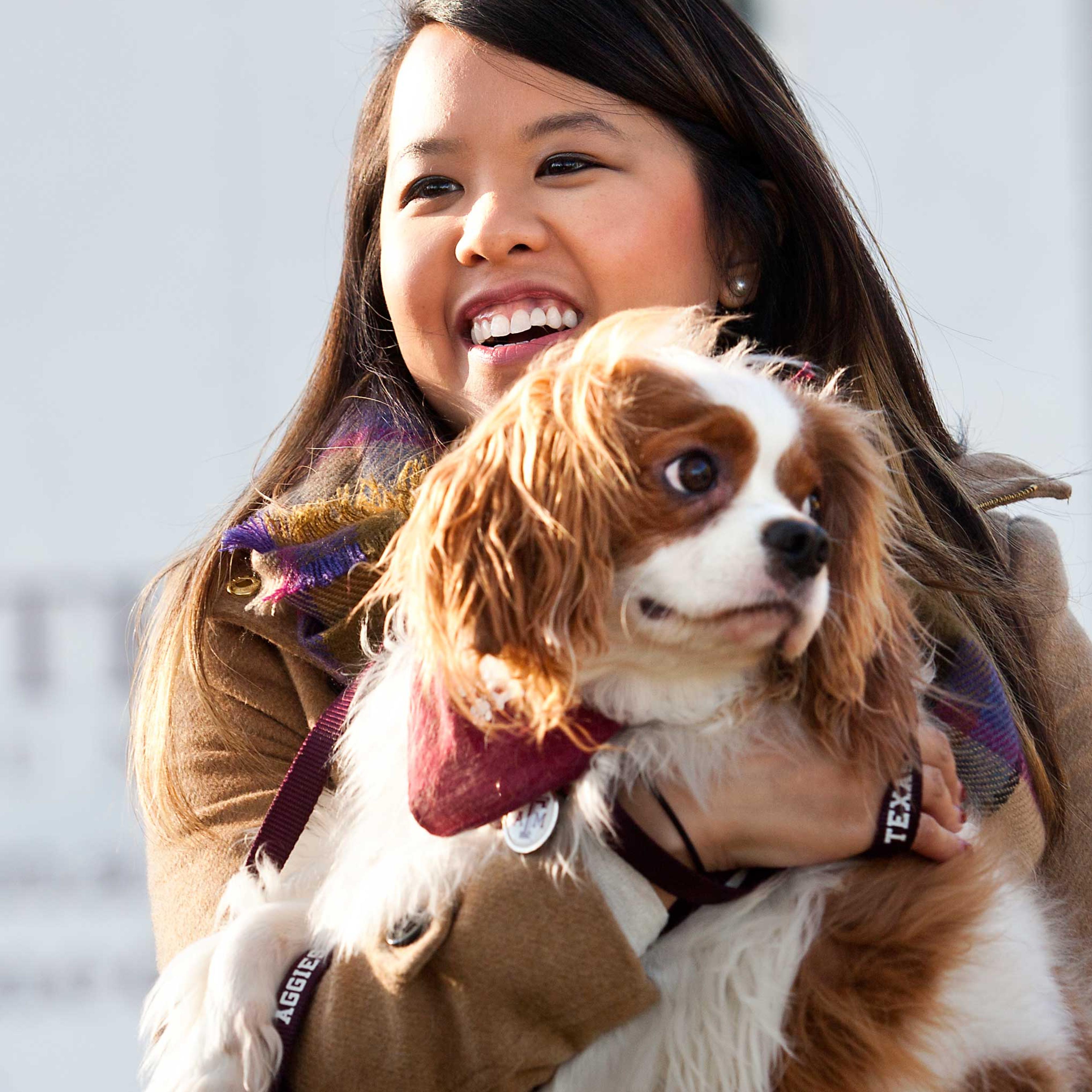 Nurse Nina Pham is reunited with her dog Bentley