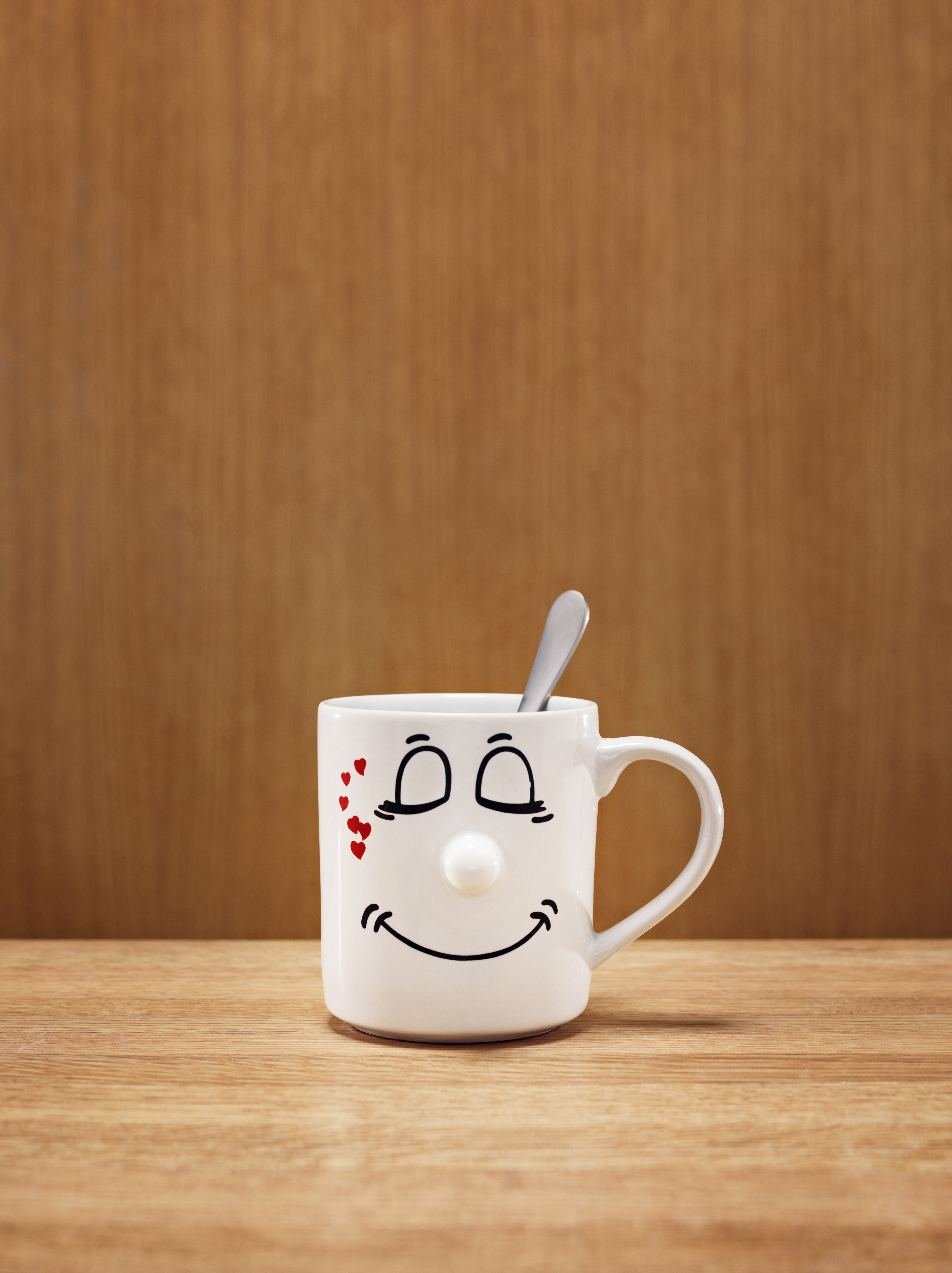 Mug with smiley face
