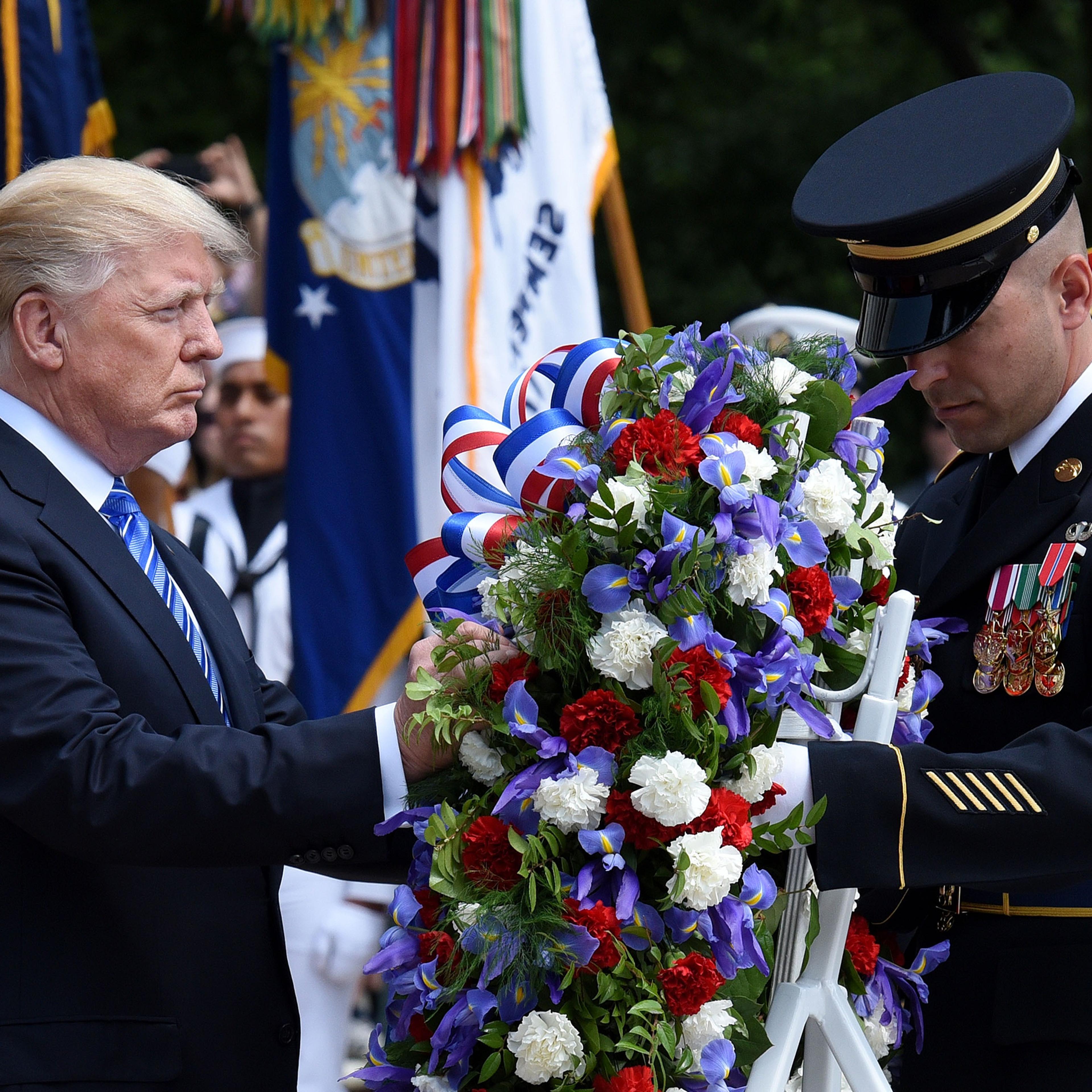 Memorial Day Is Commemorated At Arlington National Cemetery