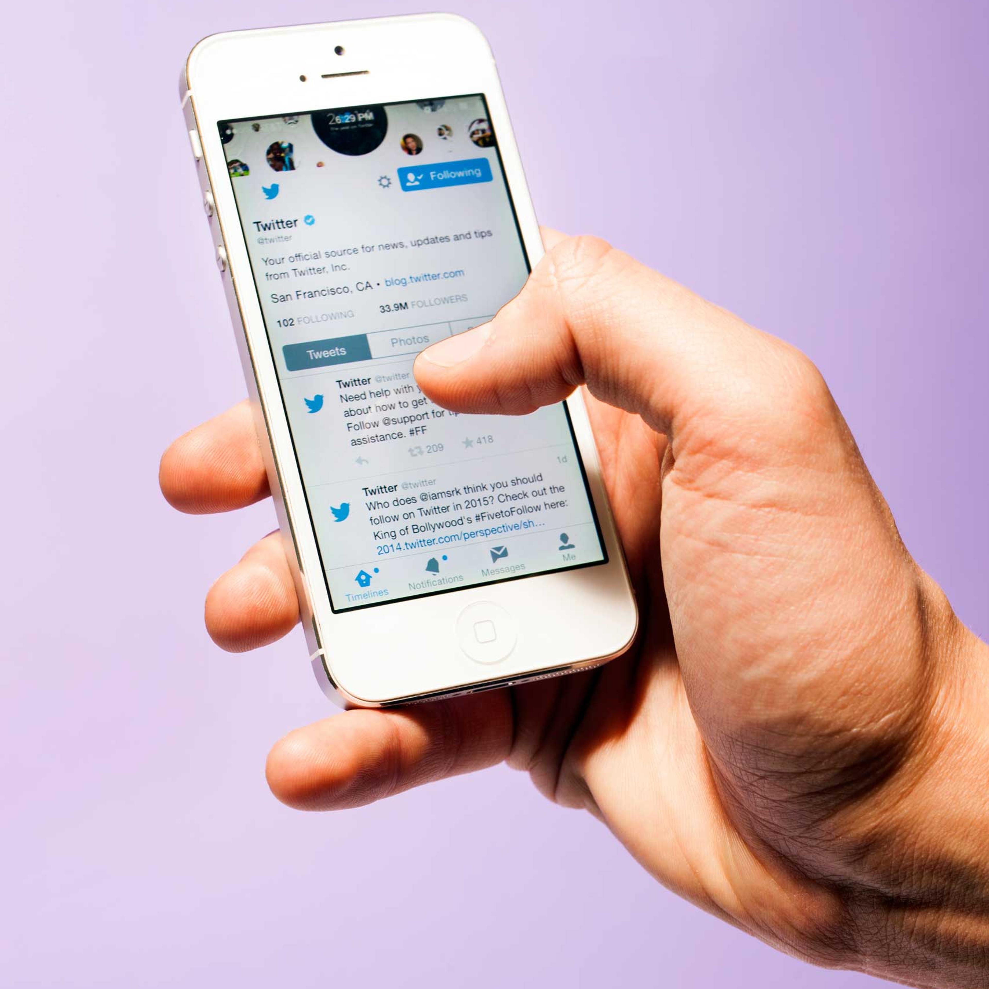 TIME.com stock photos Social Apps iPhone Twitter