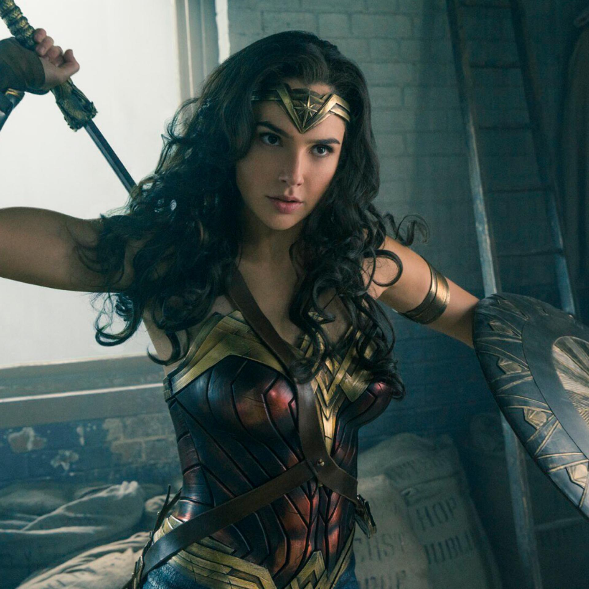 Gal Gadot in Wonder Woman.