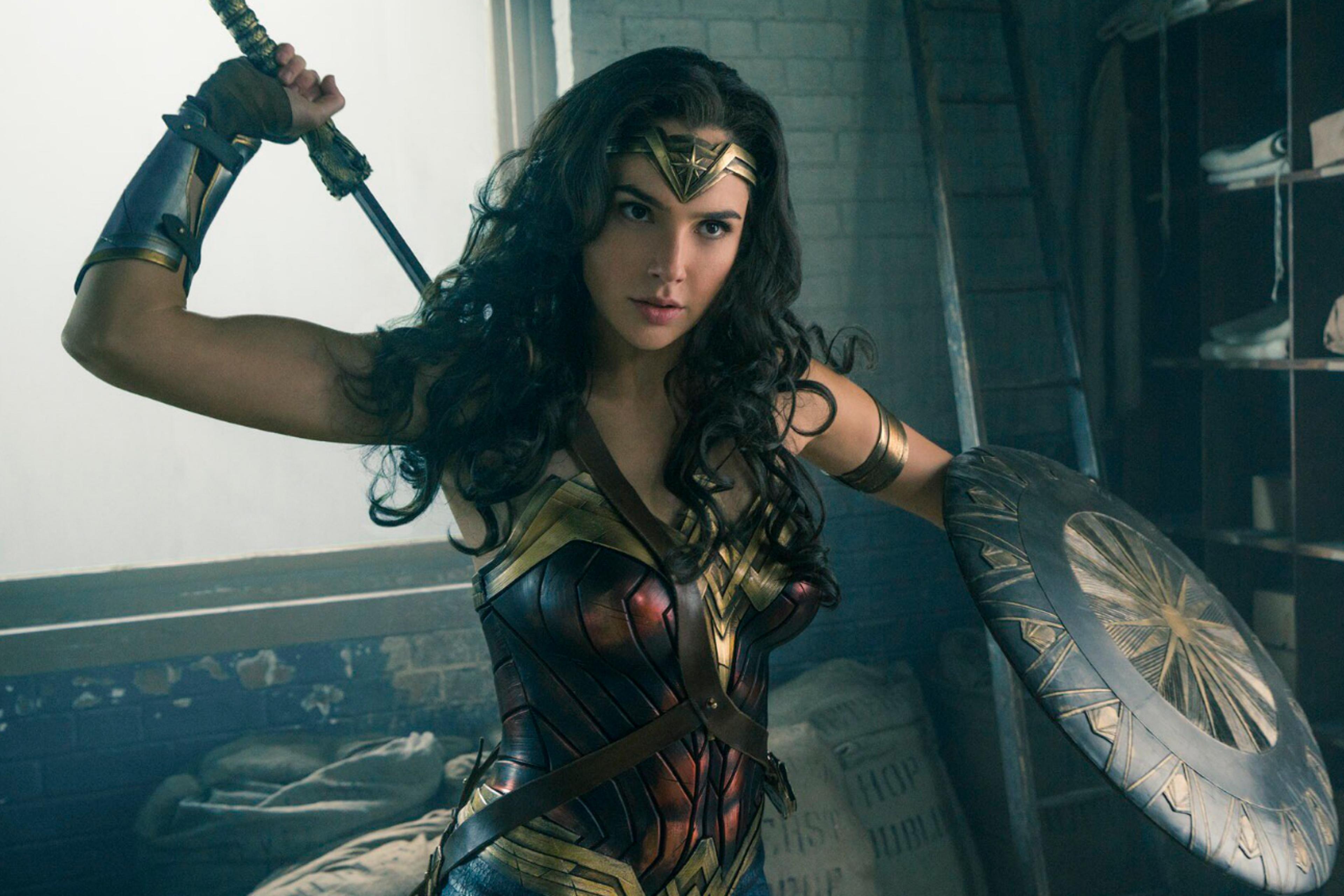 Gal Gadot in Wonder Woman.