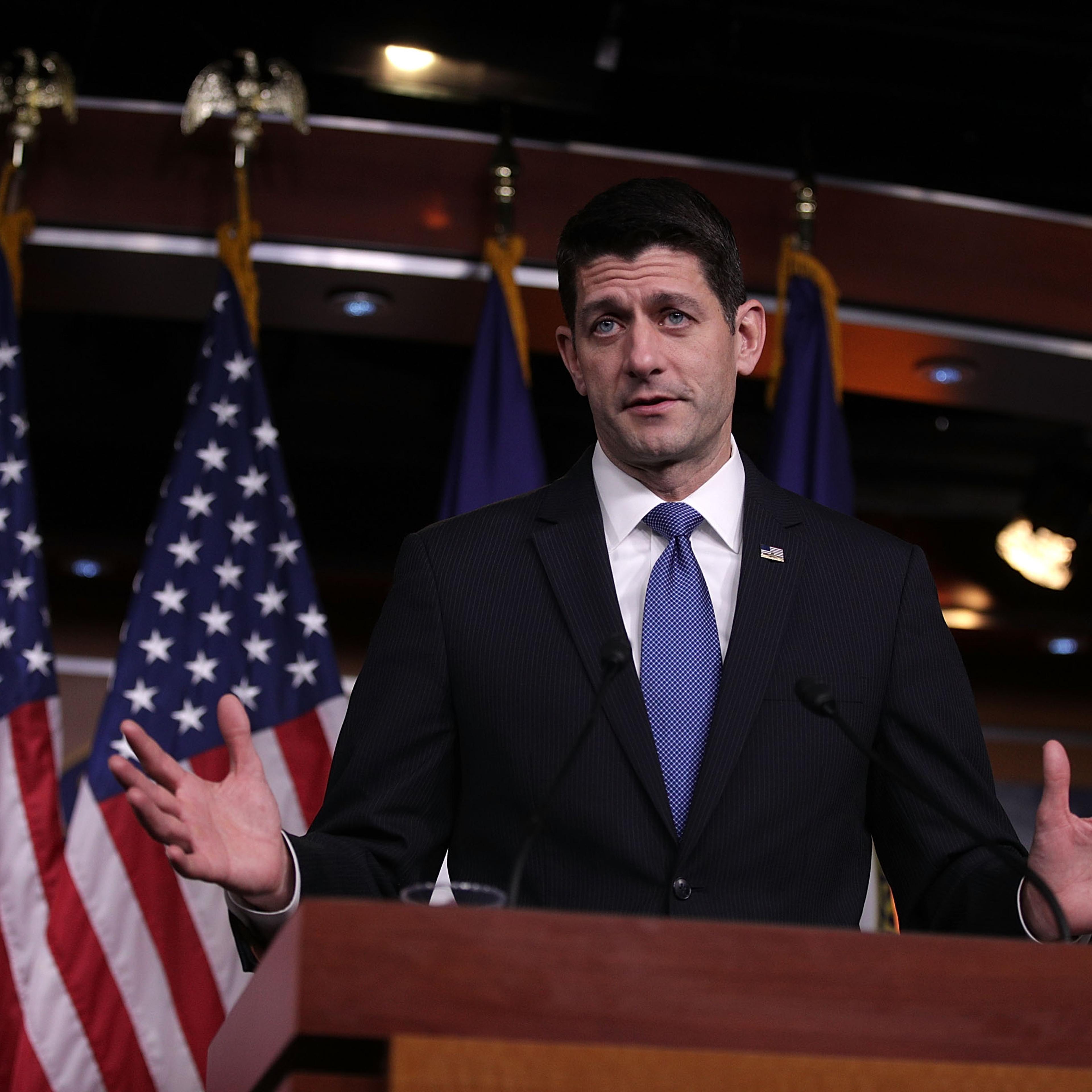 Paul Ryan Republicans Tax Cuts