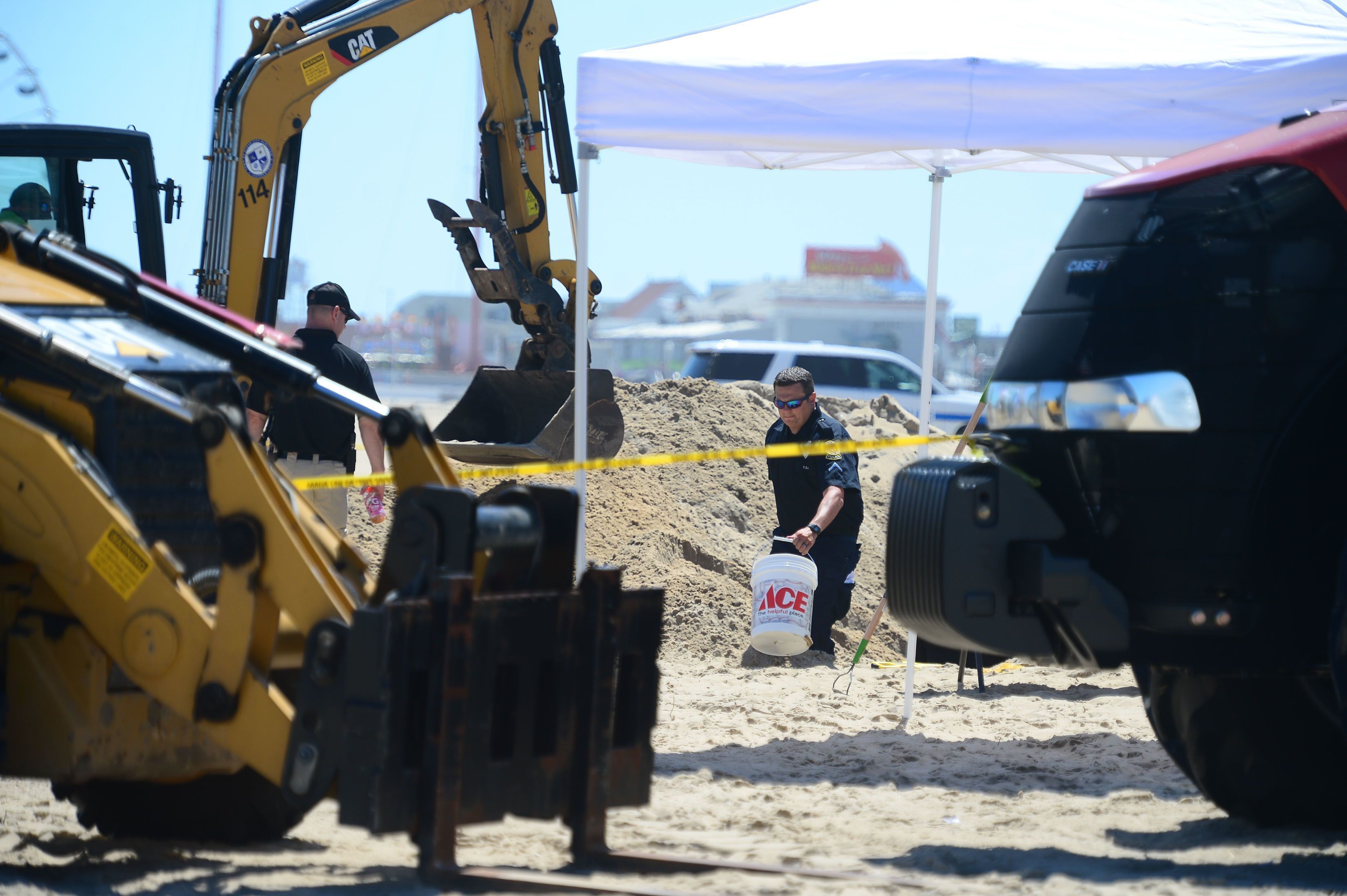 woman found ocean city beach death accidental