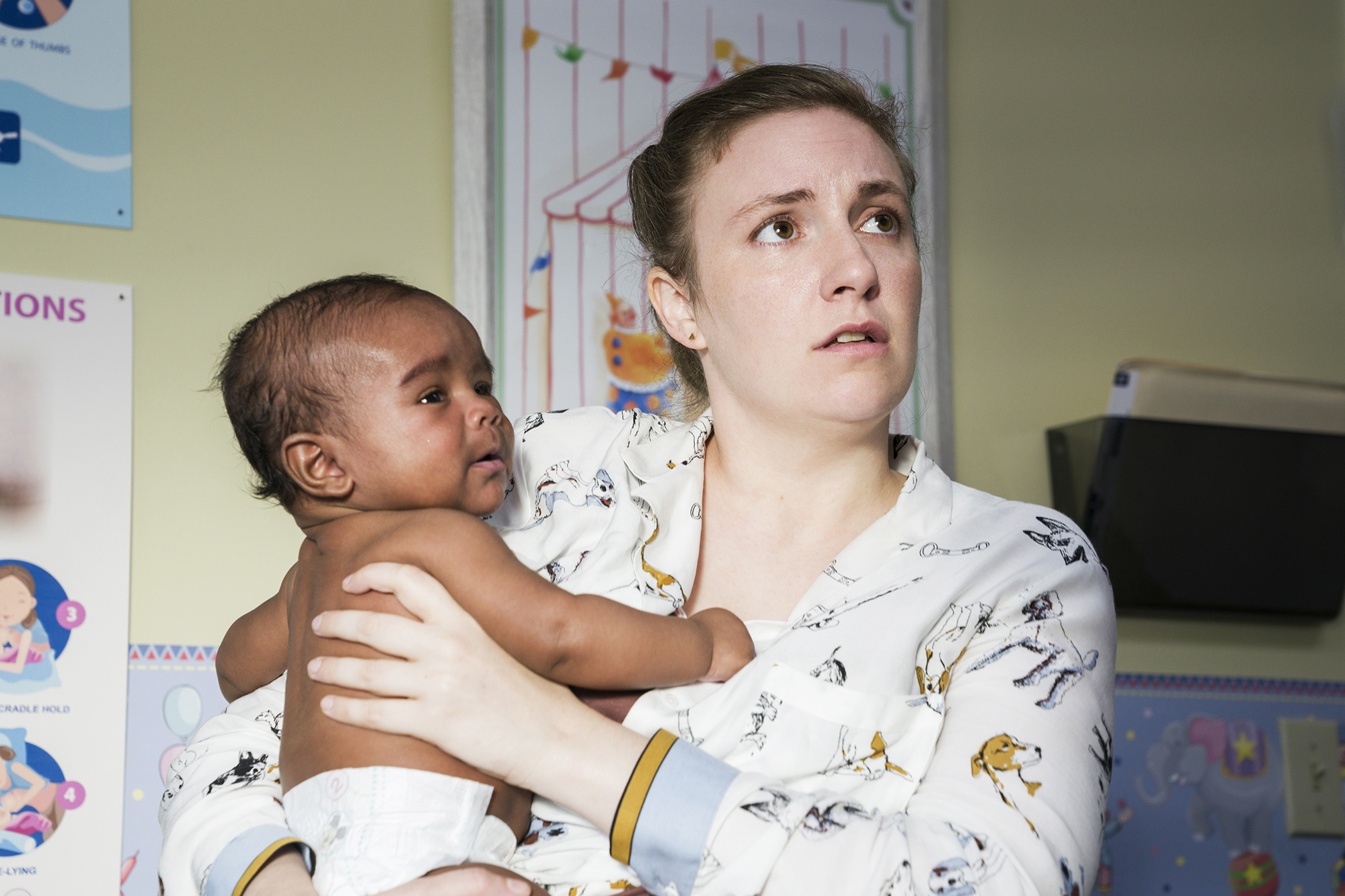 Lena Dunham in season 6, episode 10 of Girls.