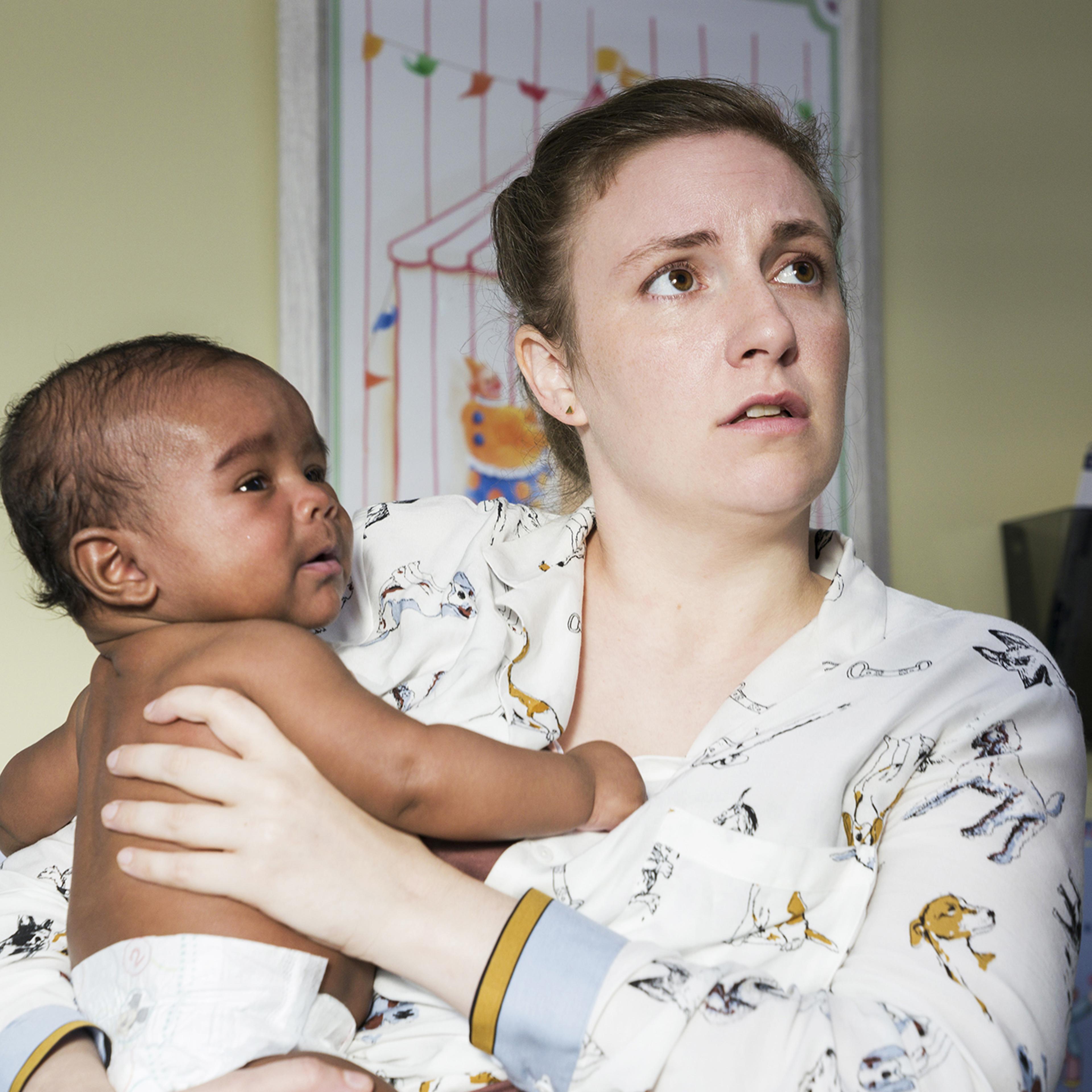 Lena Dunham in season 6, episode 10 of Girls.