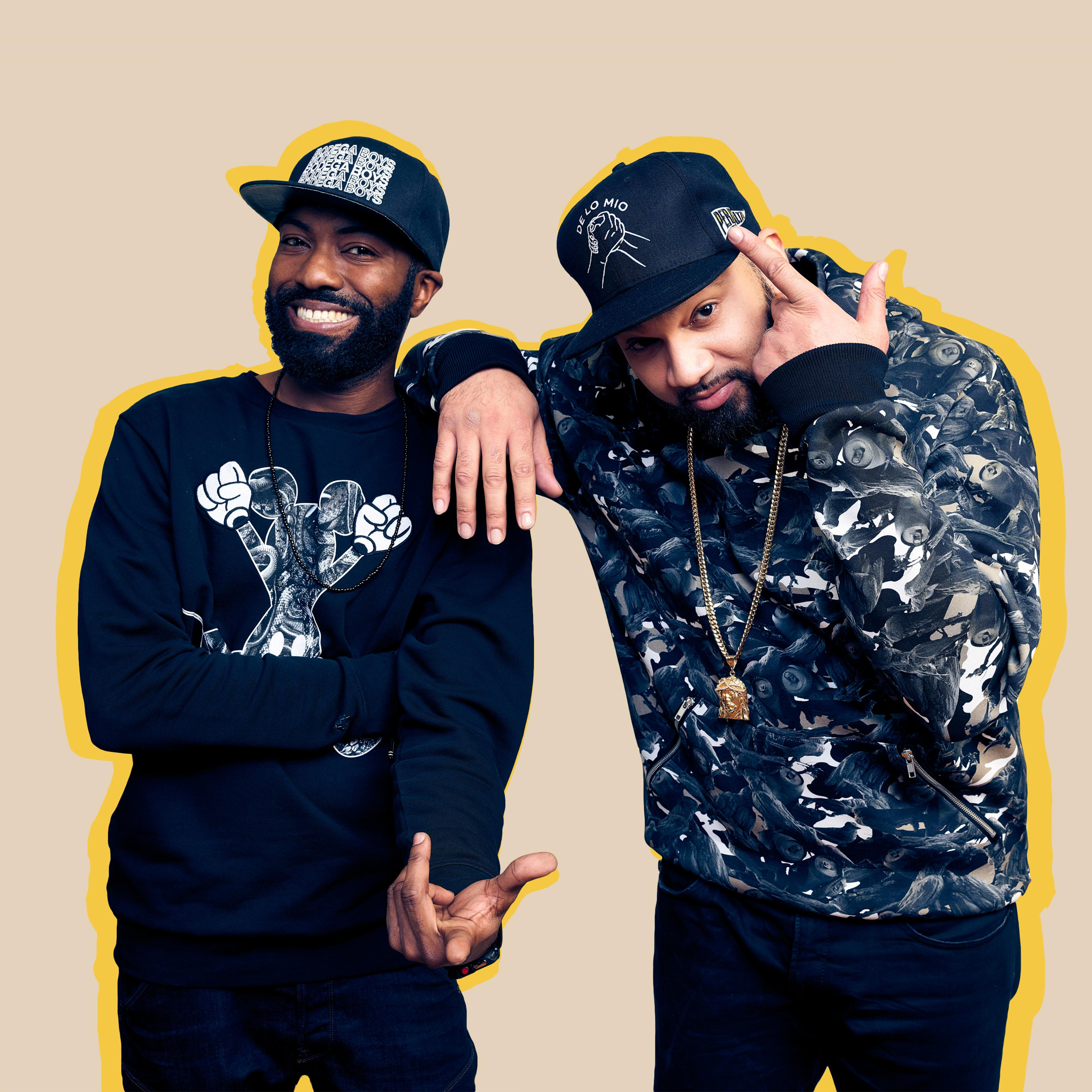 Desus, left, and Mero.