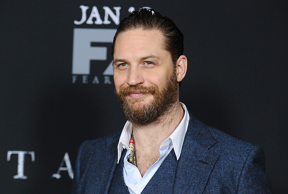 Tom Hardy attends the premiere of 'Taboo' at DGA Theater on January 9, 2017 in Los Angeles, California.