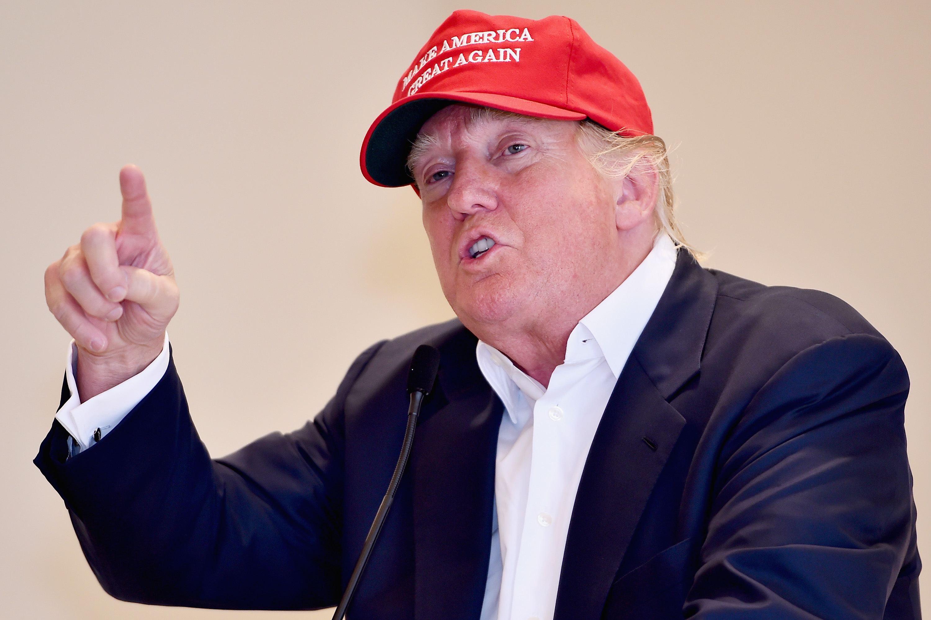 Republican Presidential Candidate Donald Trump Visits His Scottish Golf Course