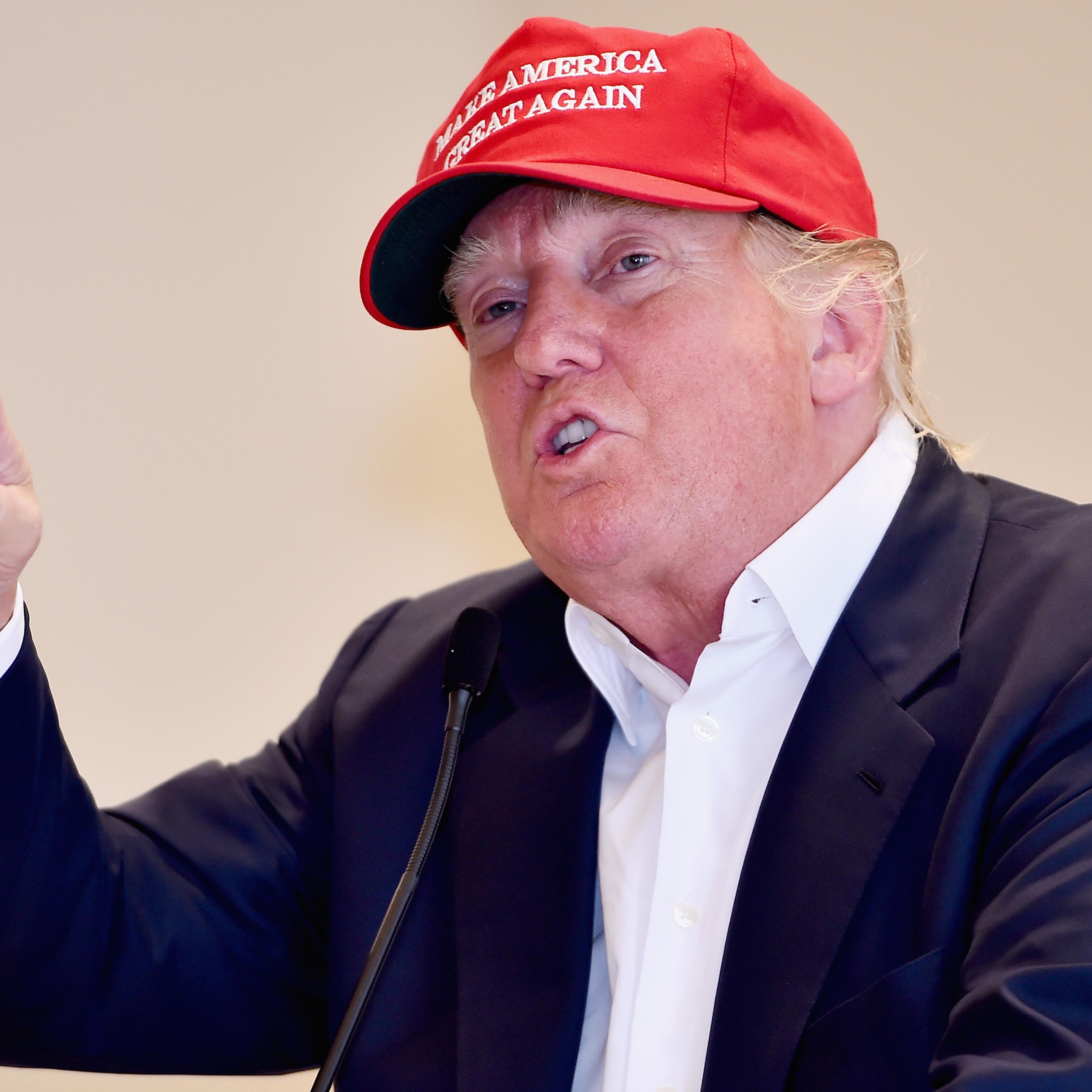 Republican Presidential Candidate Donald Trump Visits His Scottish Golf Course