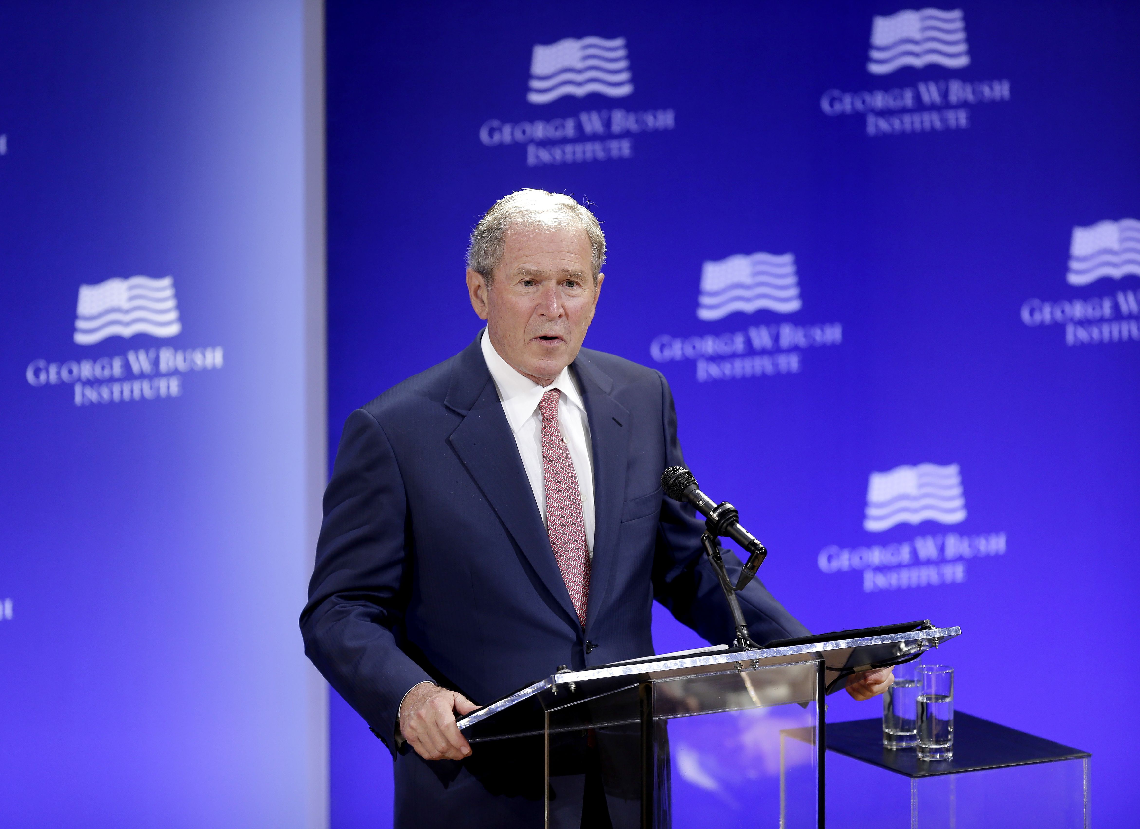Bush Center Forum, New York, USA - 19 Oct 2017