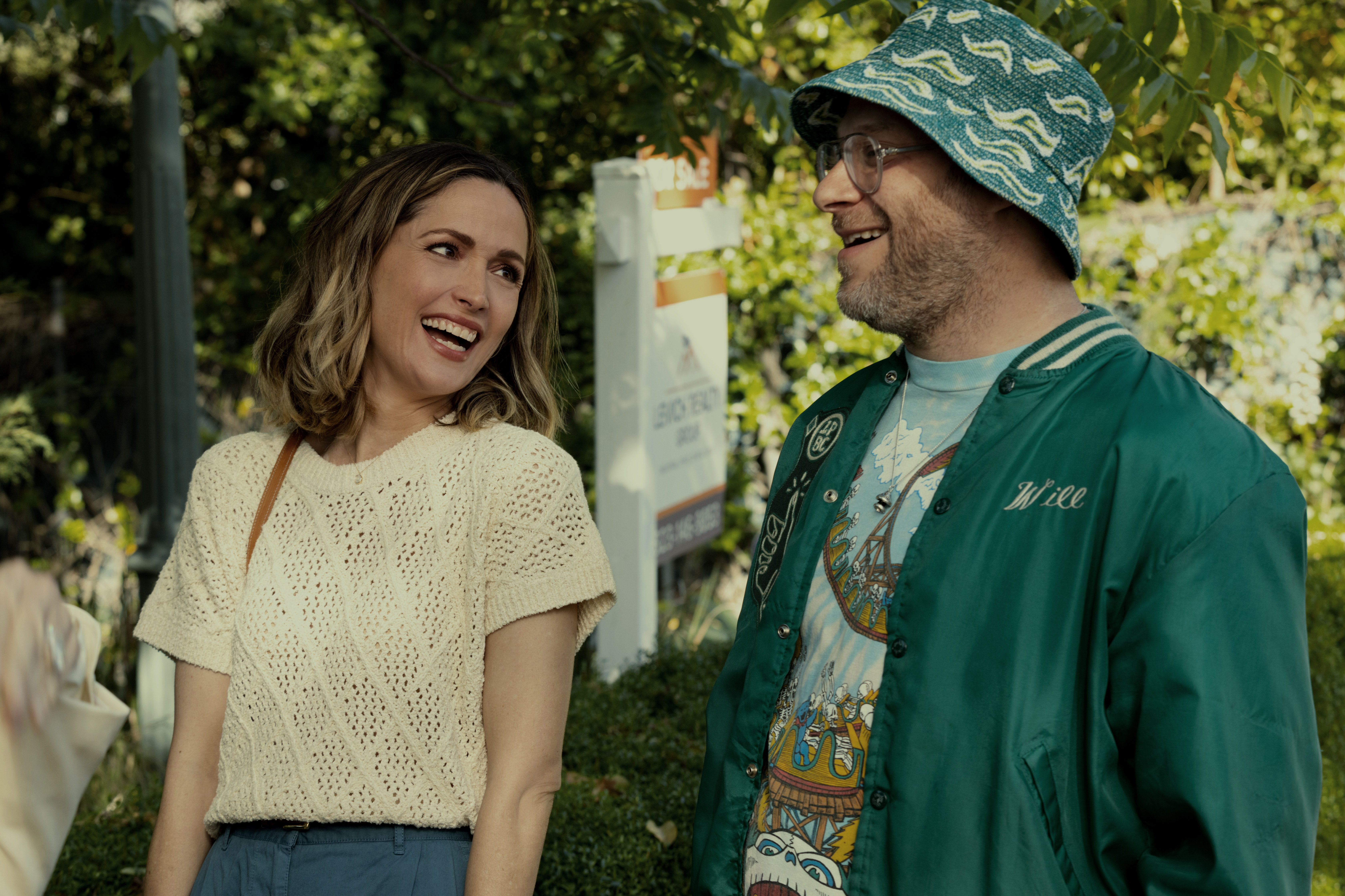 Rose Byrne and Seth Rogen in <i>Platonic</i>