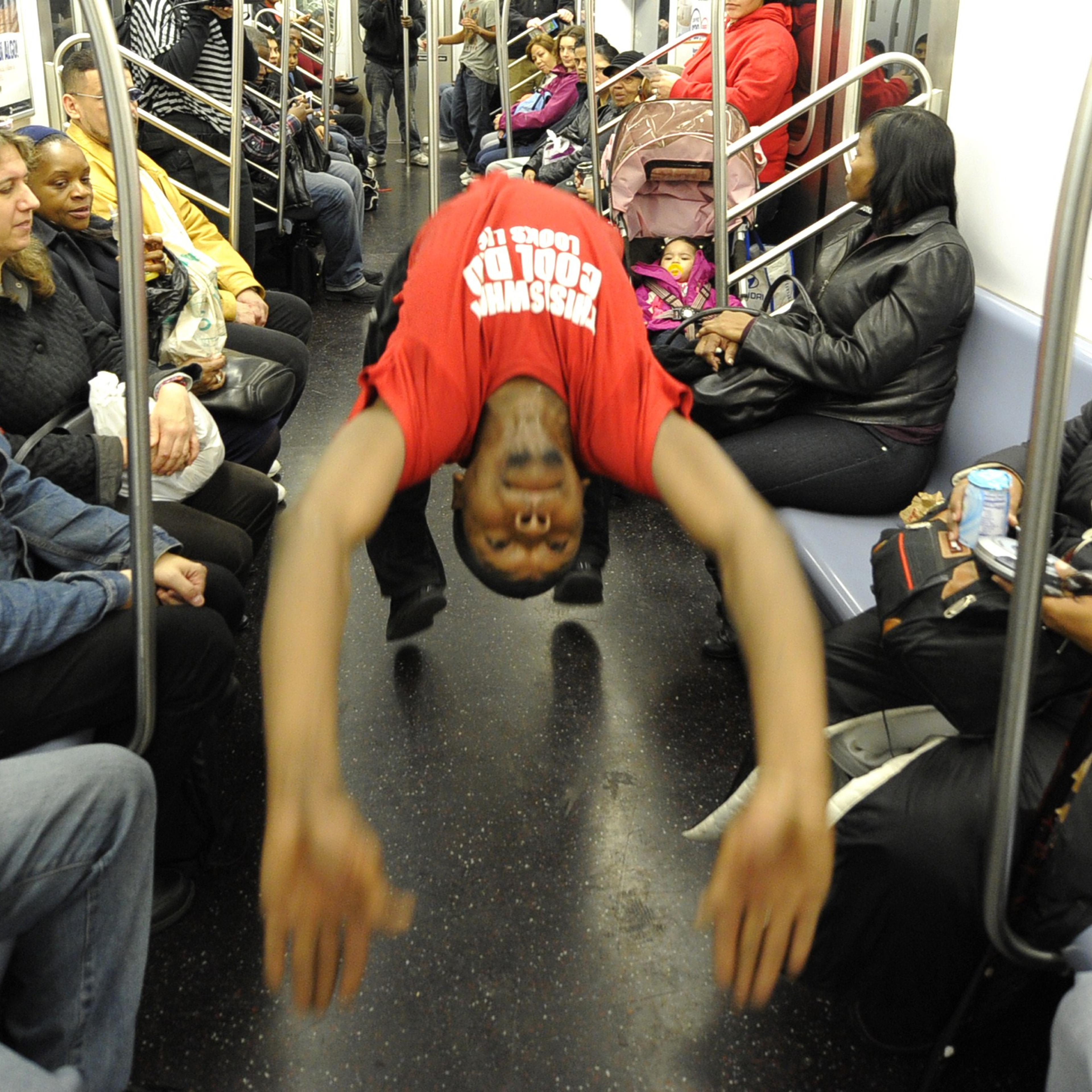 Showtime New York City Subway Break Dance