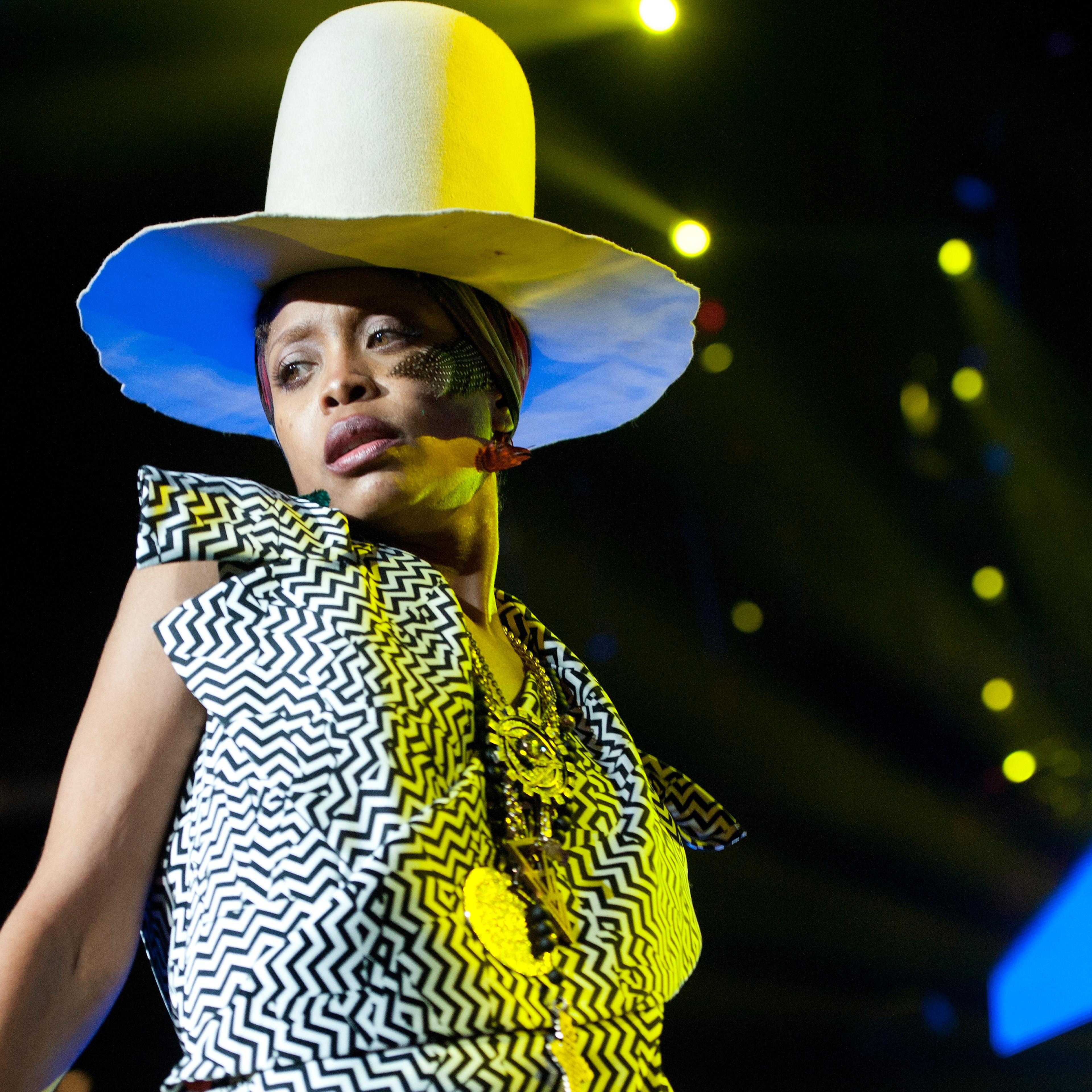 Erykah Badu performs during the 2014 Essence Music Festival on July 6, 2014 in New Orleans, Louisiana.