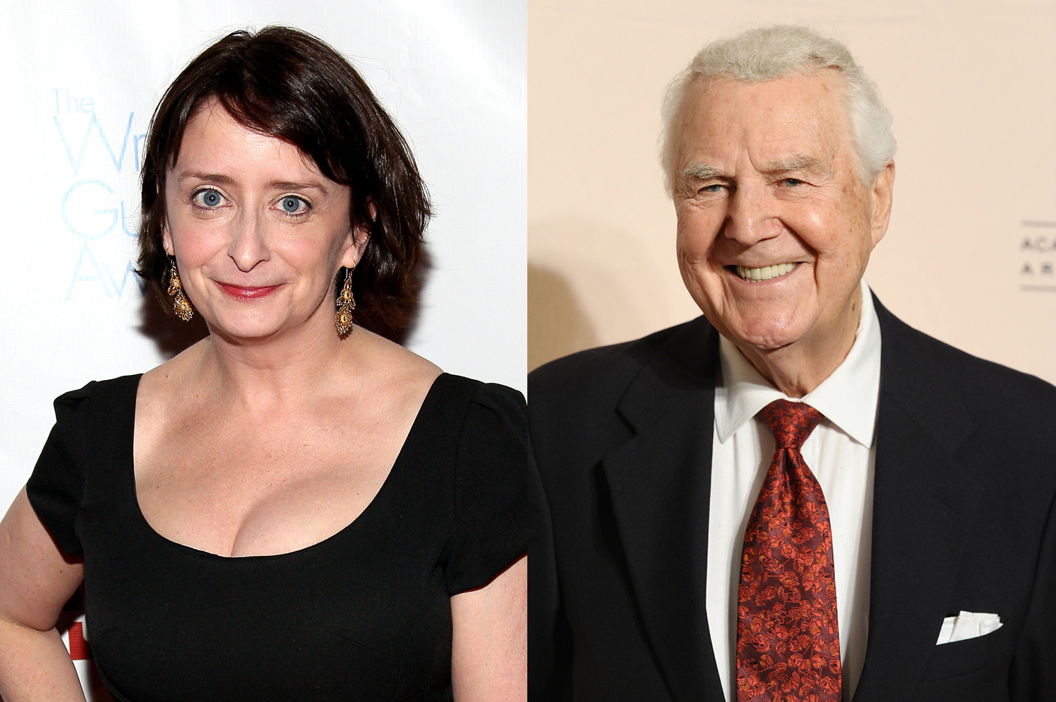 Rachel Dratch and Don Pardo.