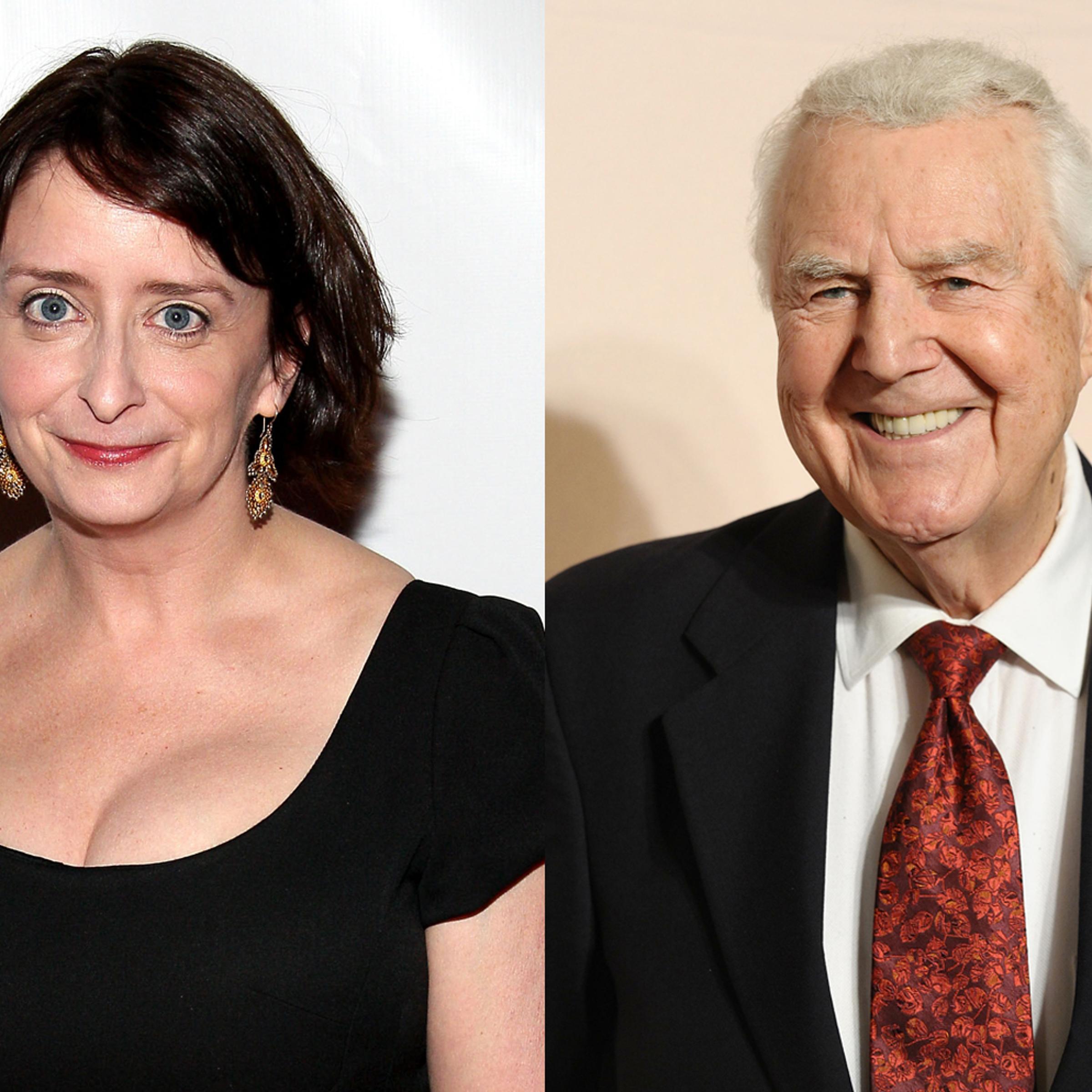 Rachel Dratch and Don Pardo.