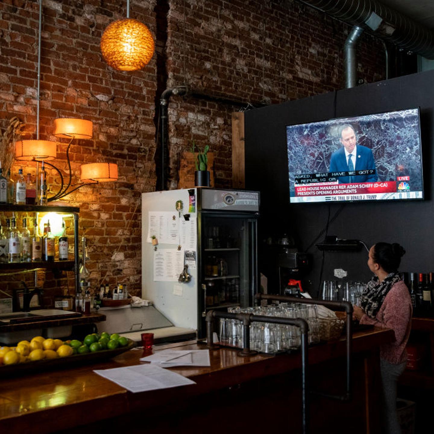 Iowans Watch Senate Impeachment Trial Of President Donald Trump