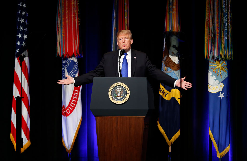 President Trump Speaks About Missle Defense Doctrine At The Pentagon