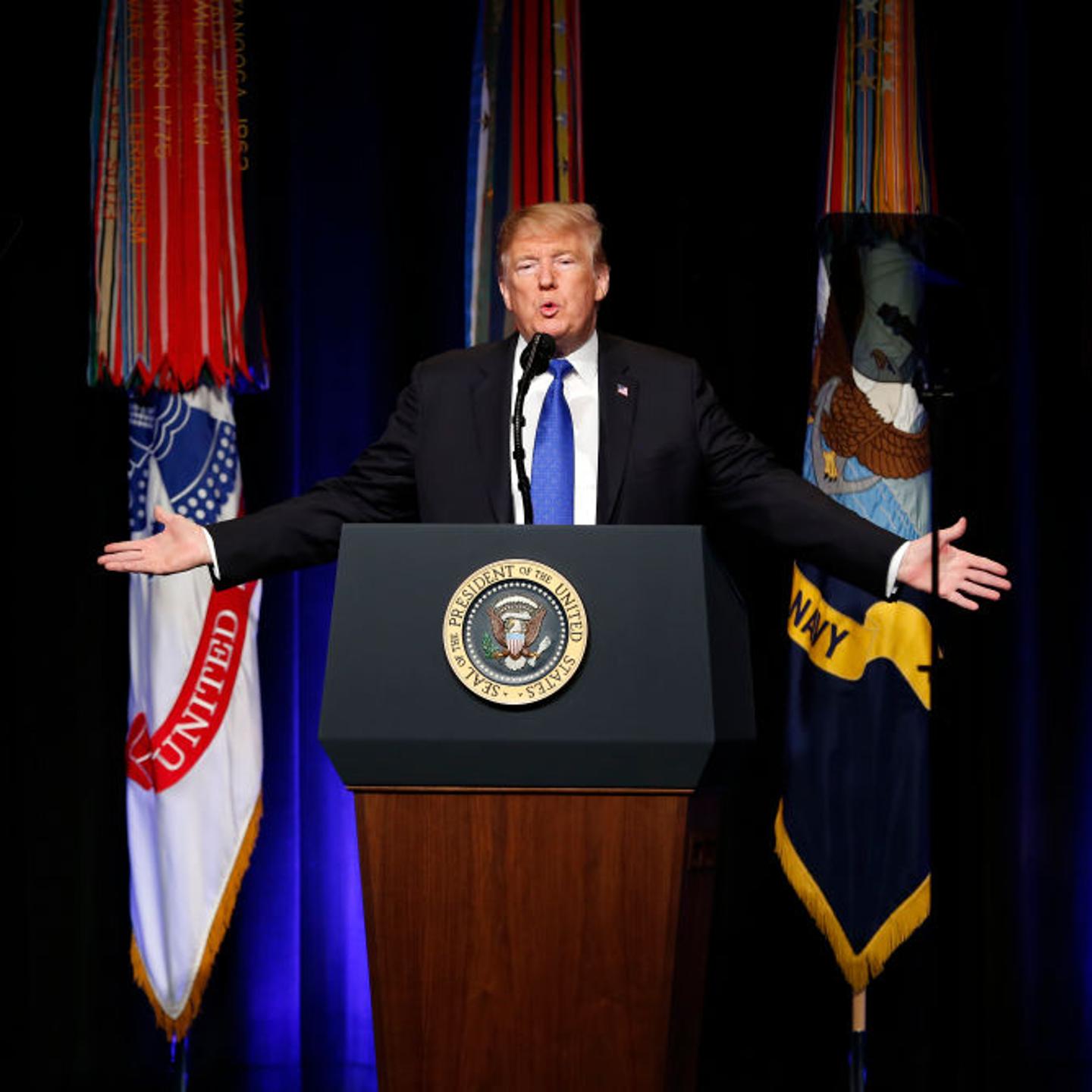 President Trump Speaks About Missle Defense Doctrine At The Pentagon