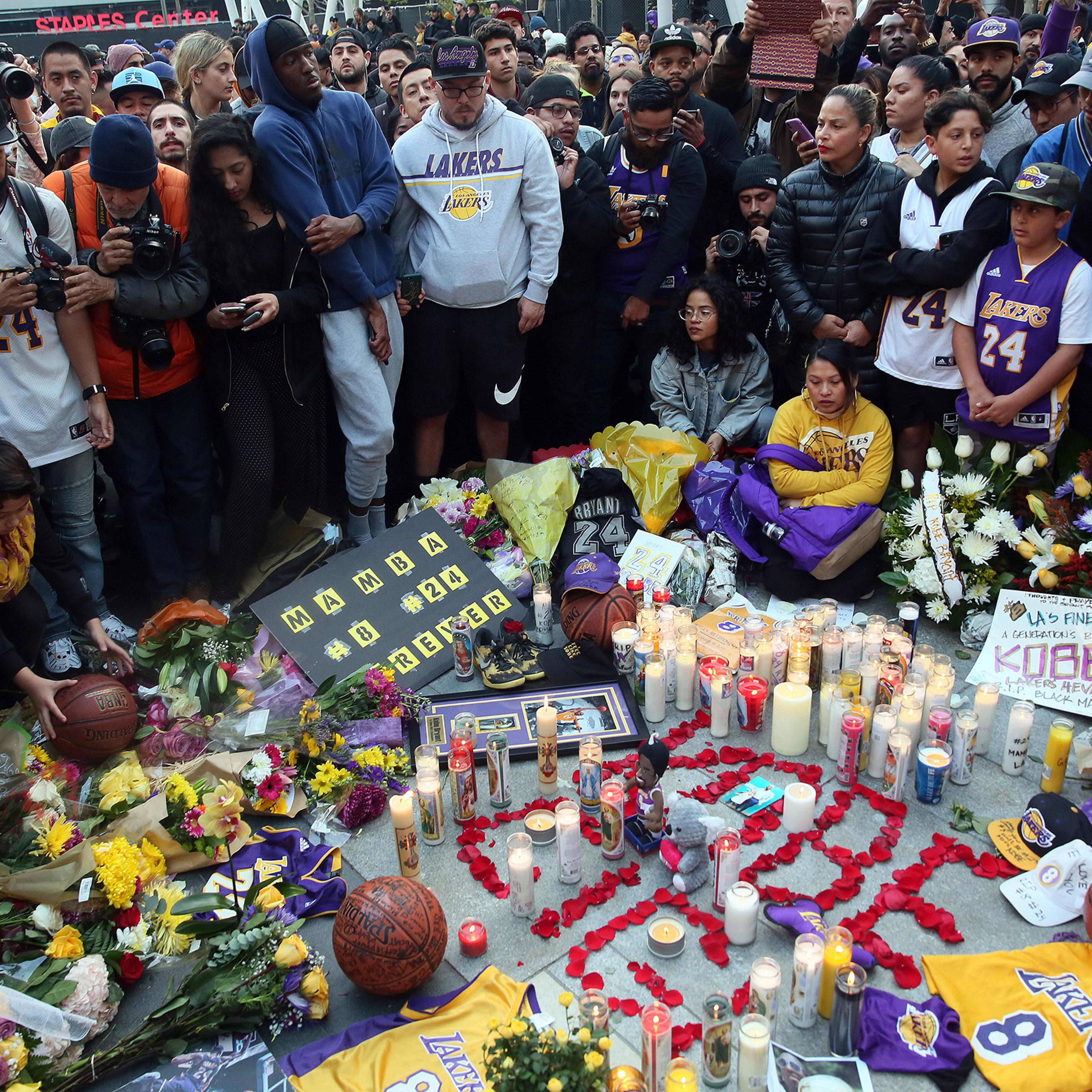 Former Los Angeles Laker Kobe Bryant dies in helicopter crash, USA - 26 Jan 2020
