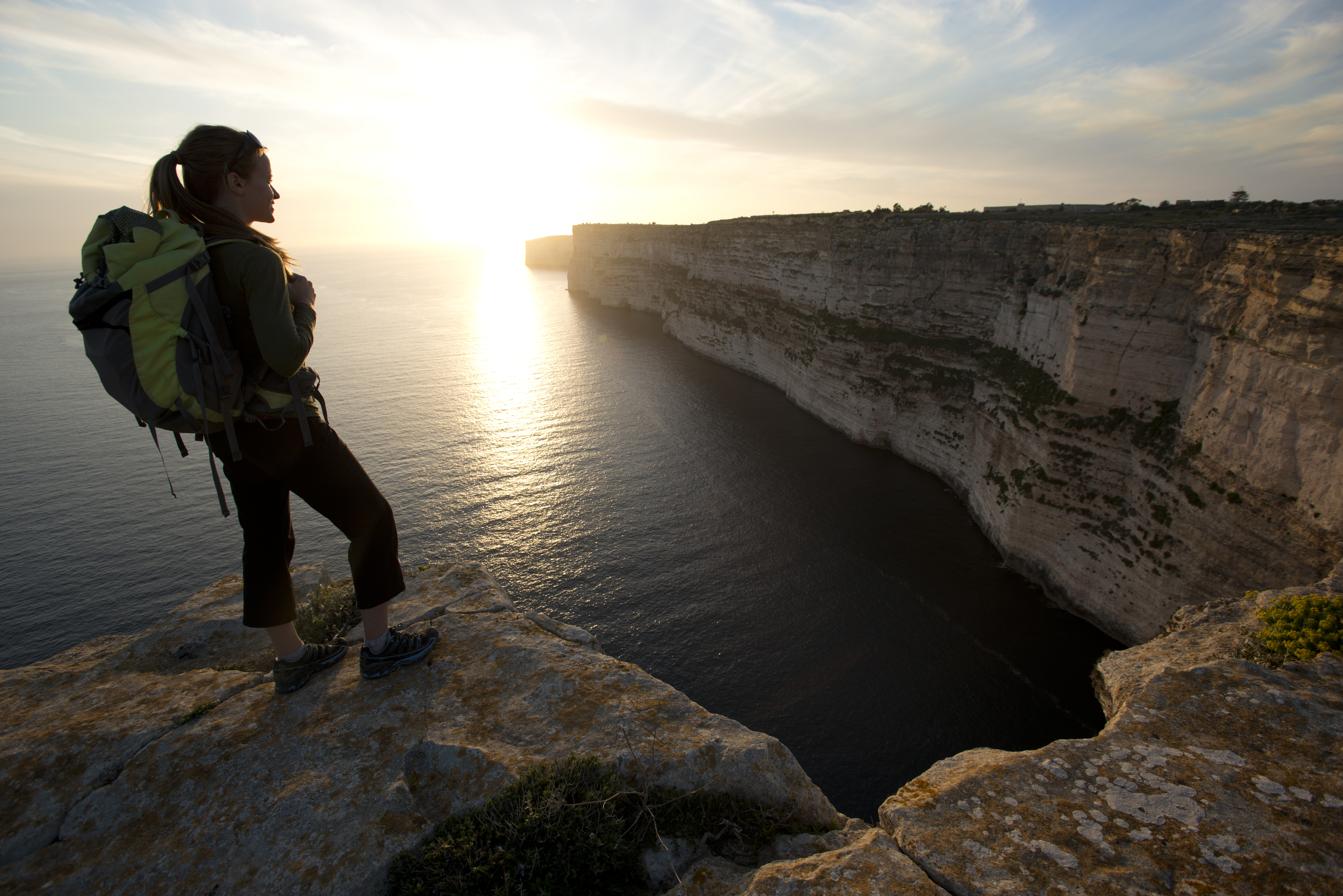 Woman Hiking
