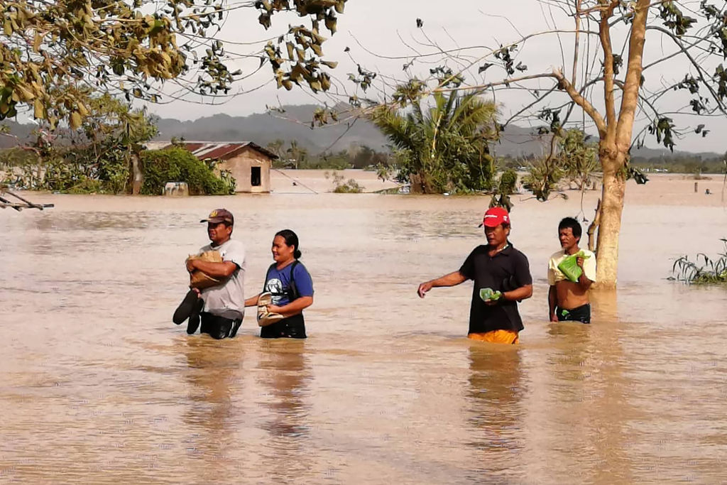 TOPSHOT-PHILIPPINES-WEATHER-TYPHOON