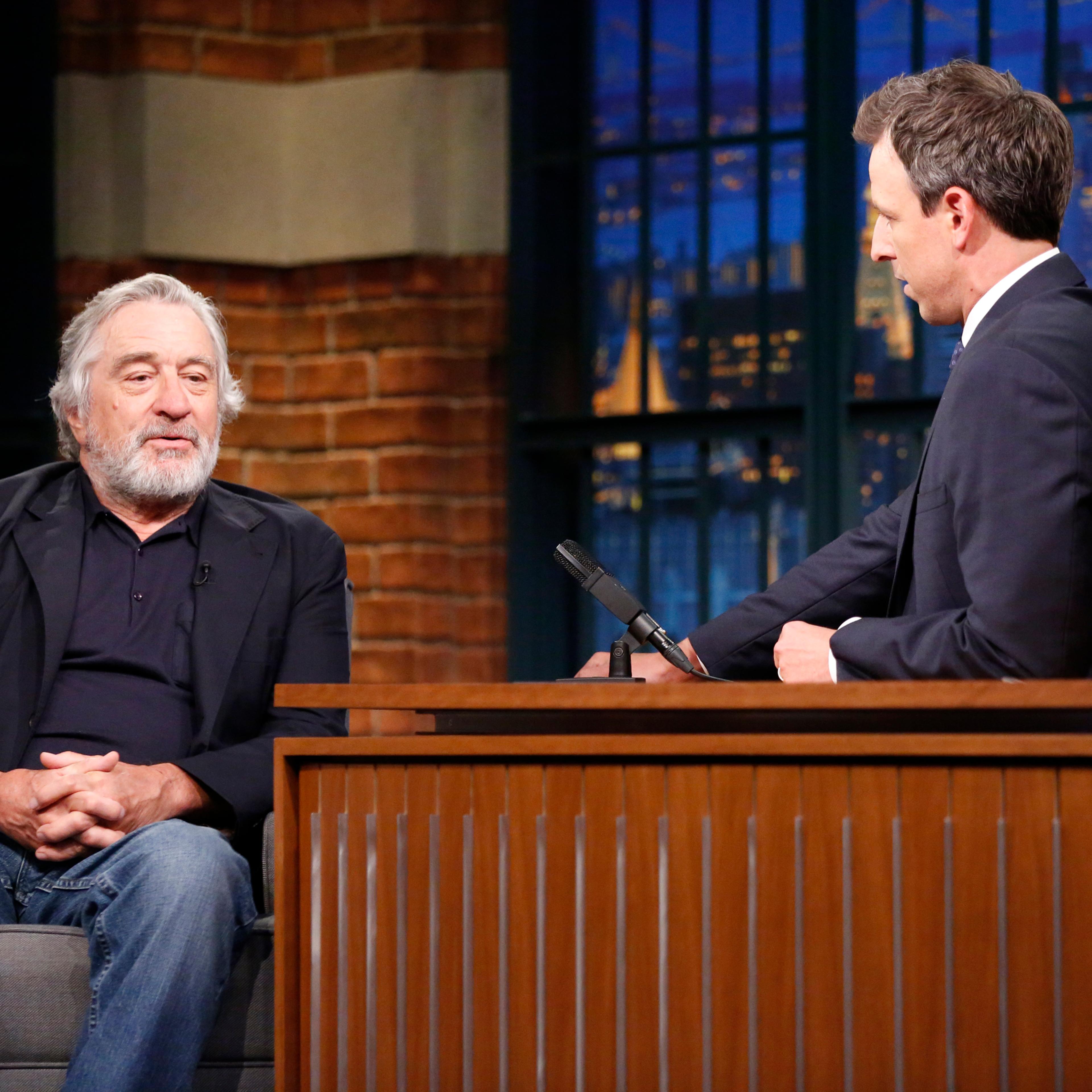 Robert De Niro Seth Meyers