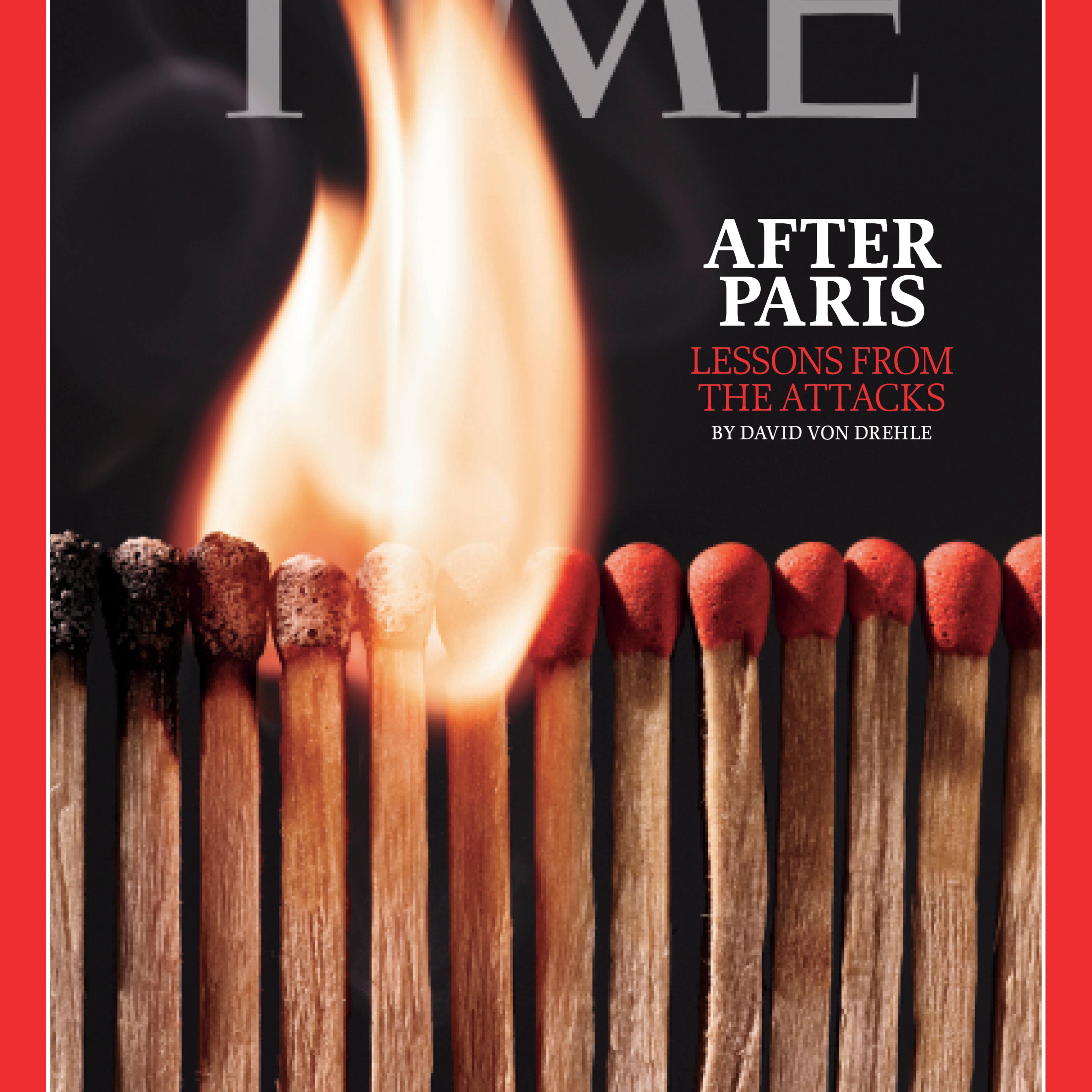Paris Time Magazine Cover
