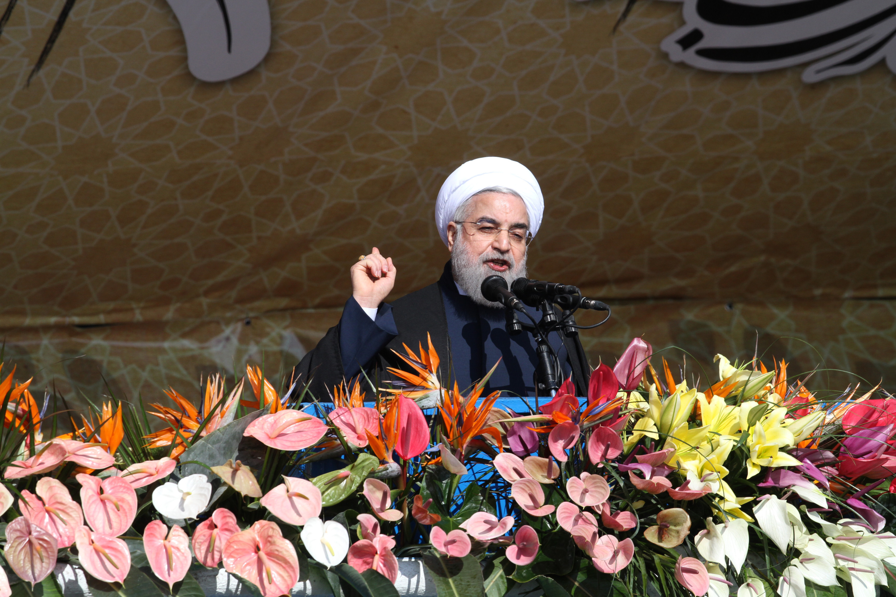 hassan rouhani iran not threat interaction