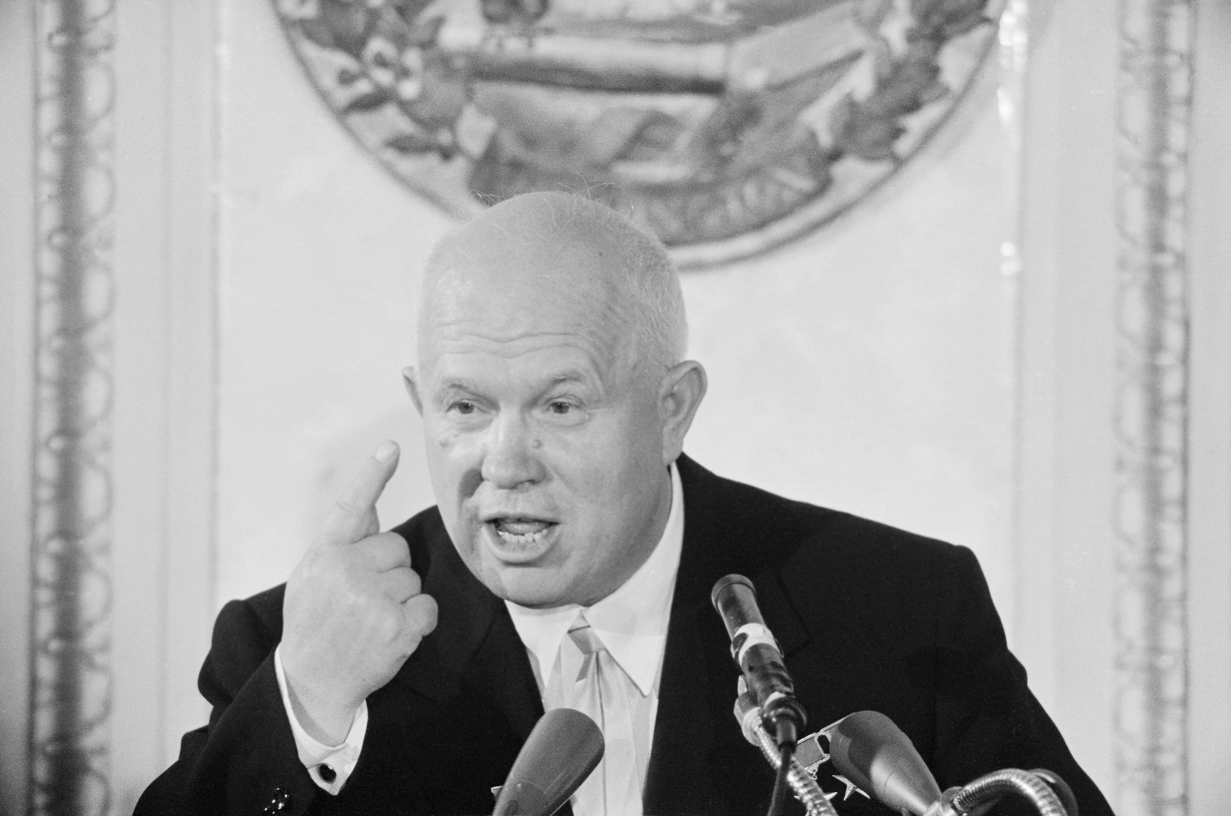 Soviet Premier Nikita Krushchev