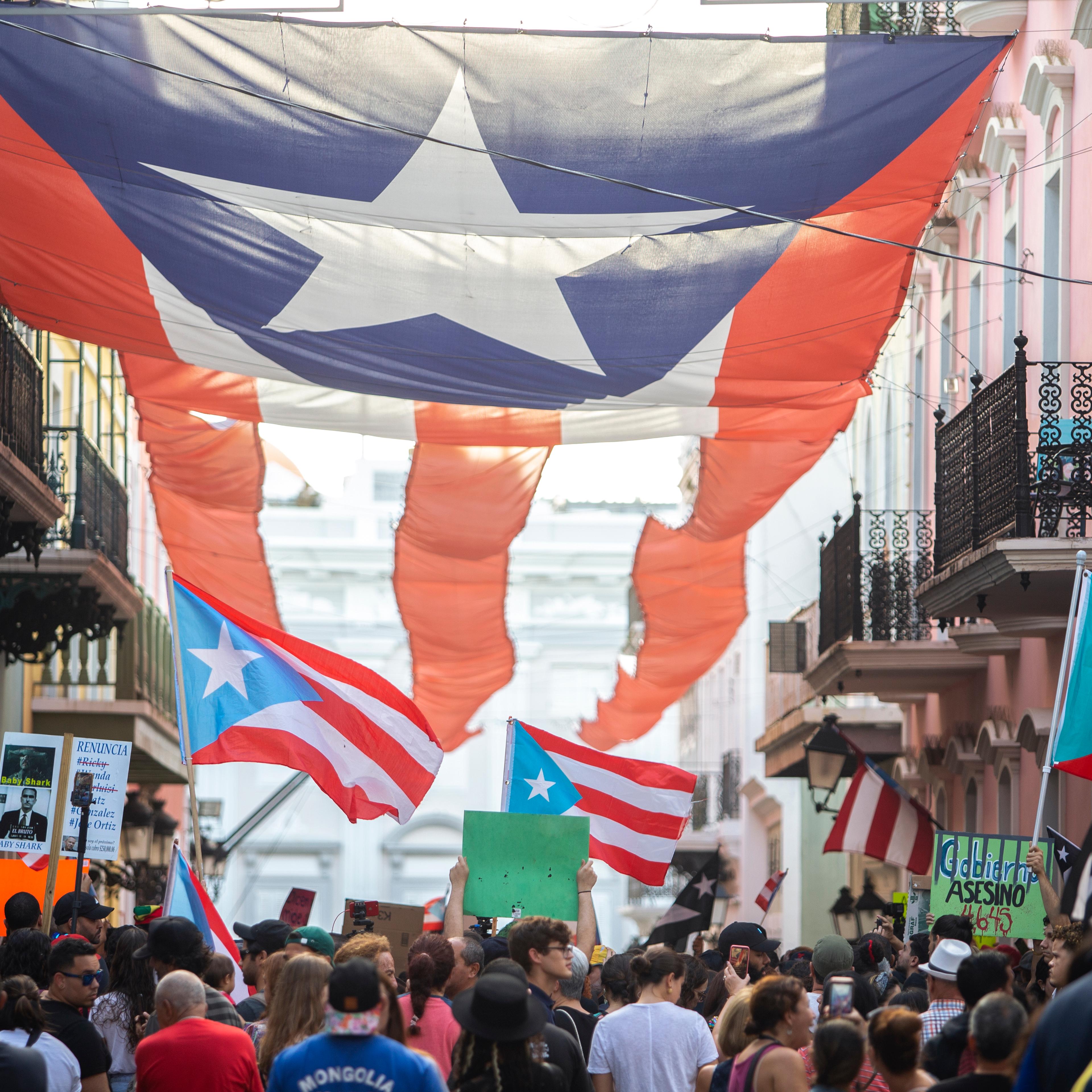 Puerto Ricans Protest After Warehouse Full Of Undistributed Relief Supplies Found