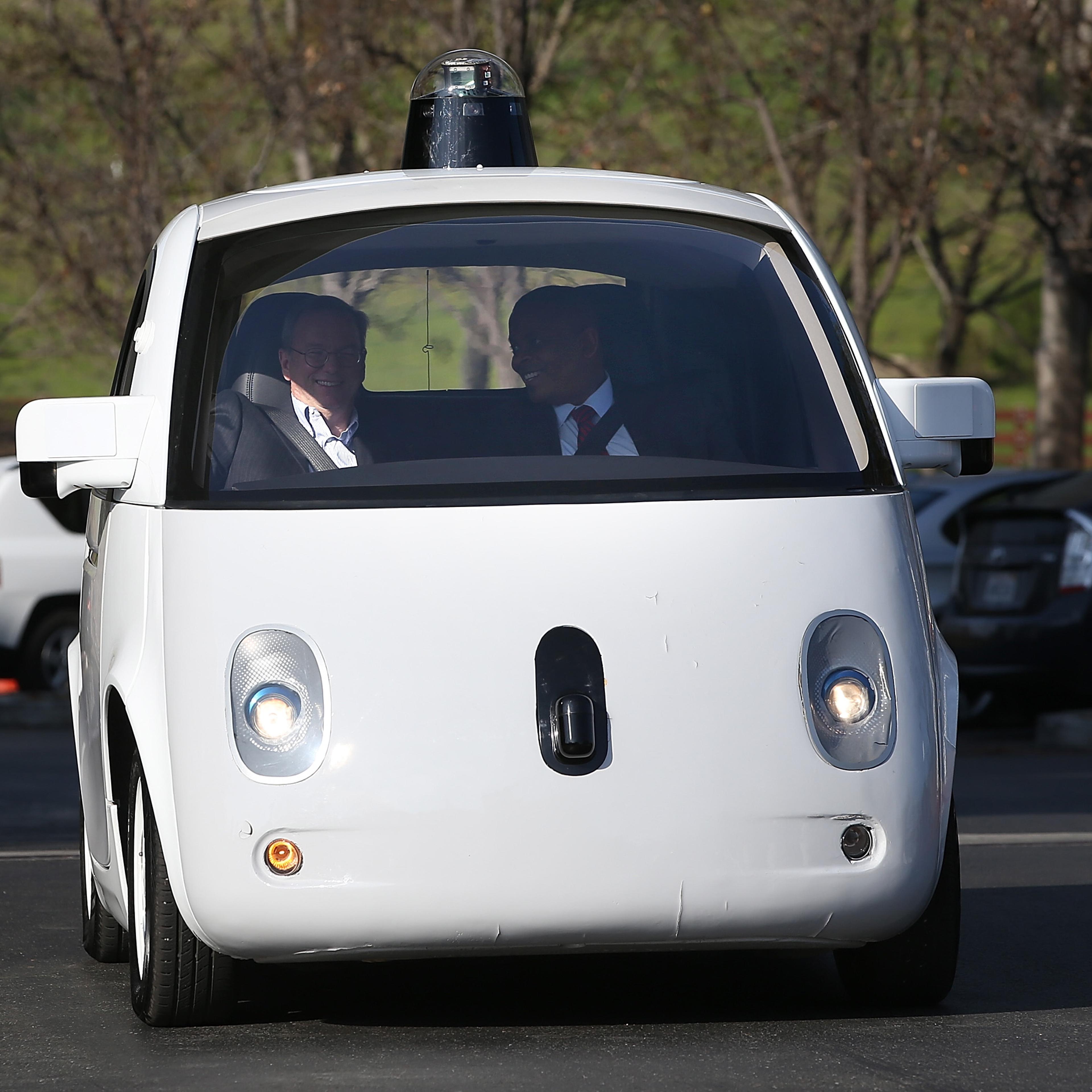 Transportation Sec'y Foxx Discusses Future Transportation Trends With Google CEO