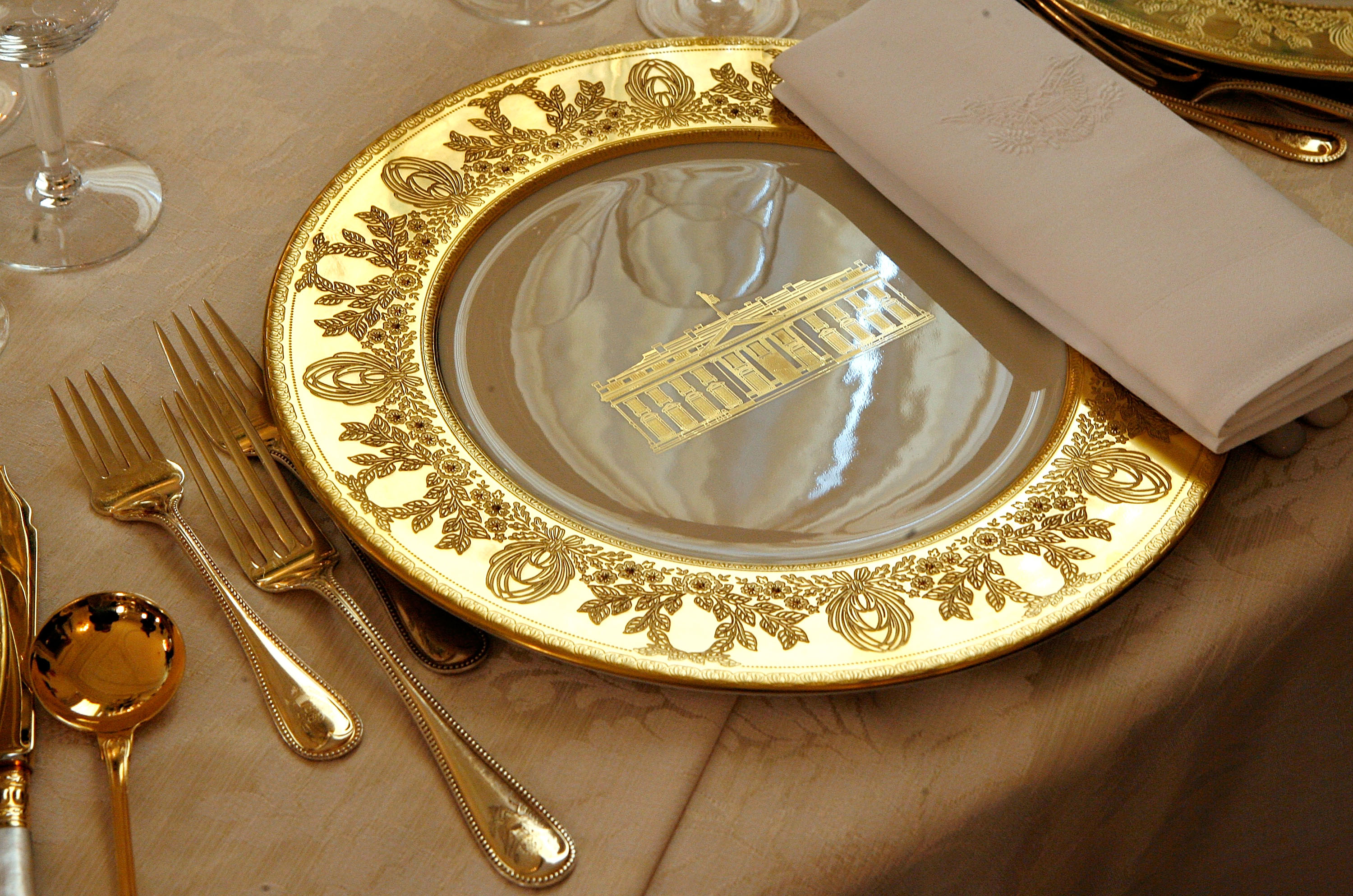 Clinton China at the White House