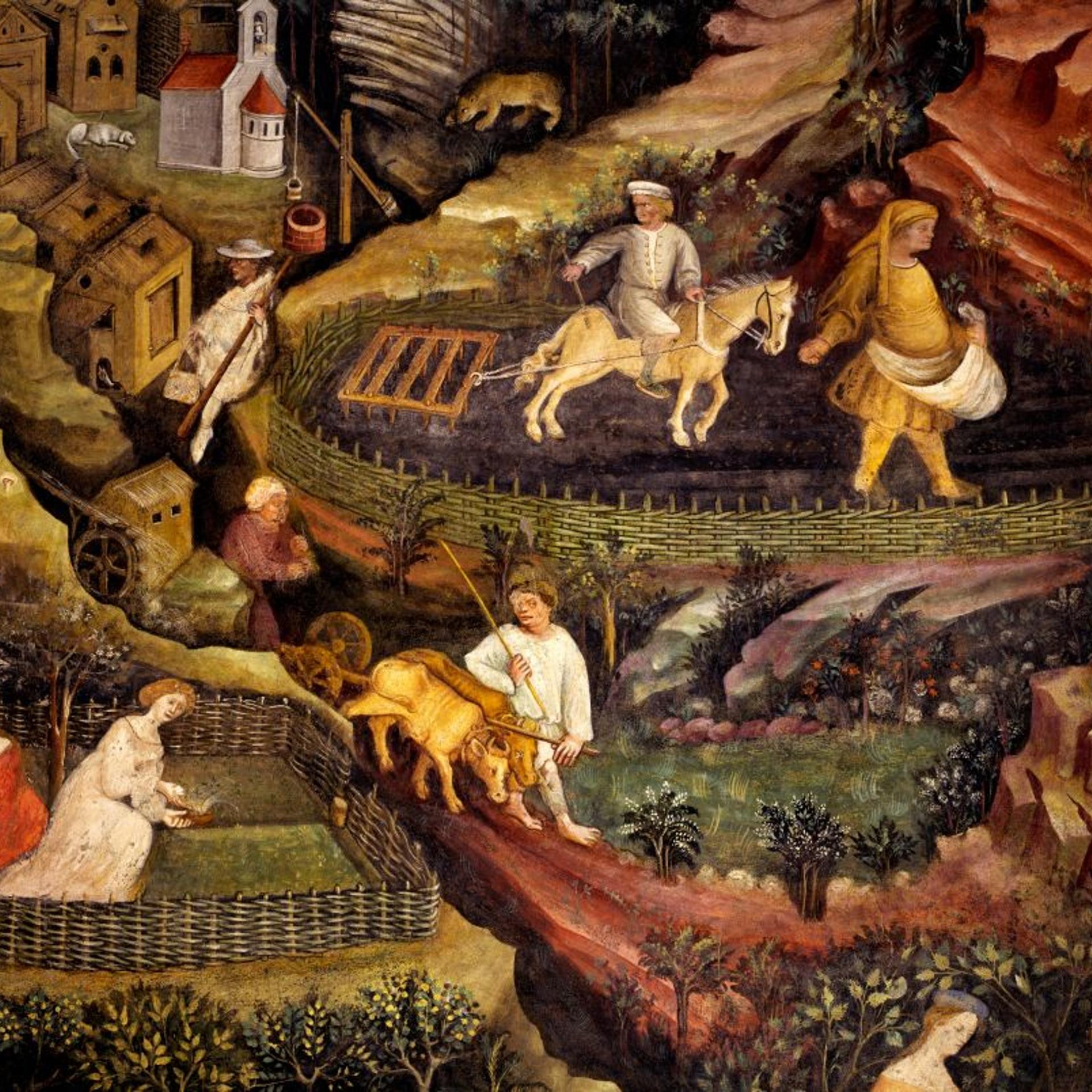 Work in the fields, Buonconsiglio Castle