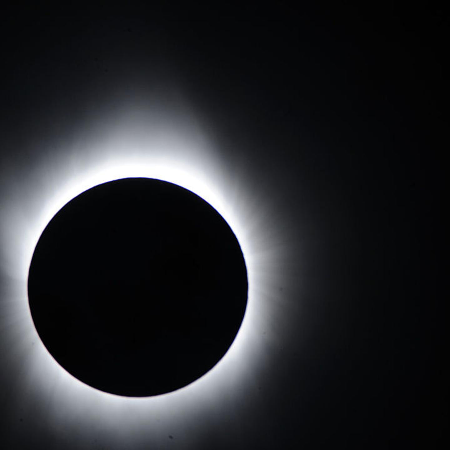 The Solar Eclipse Is Observed In Asia
