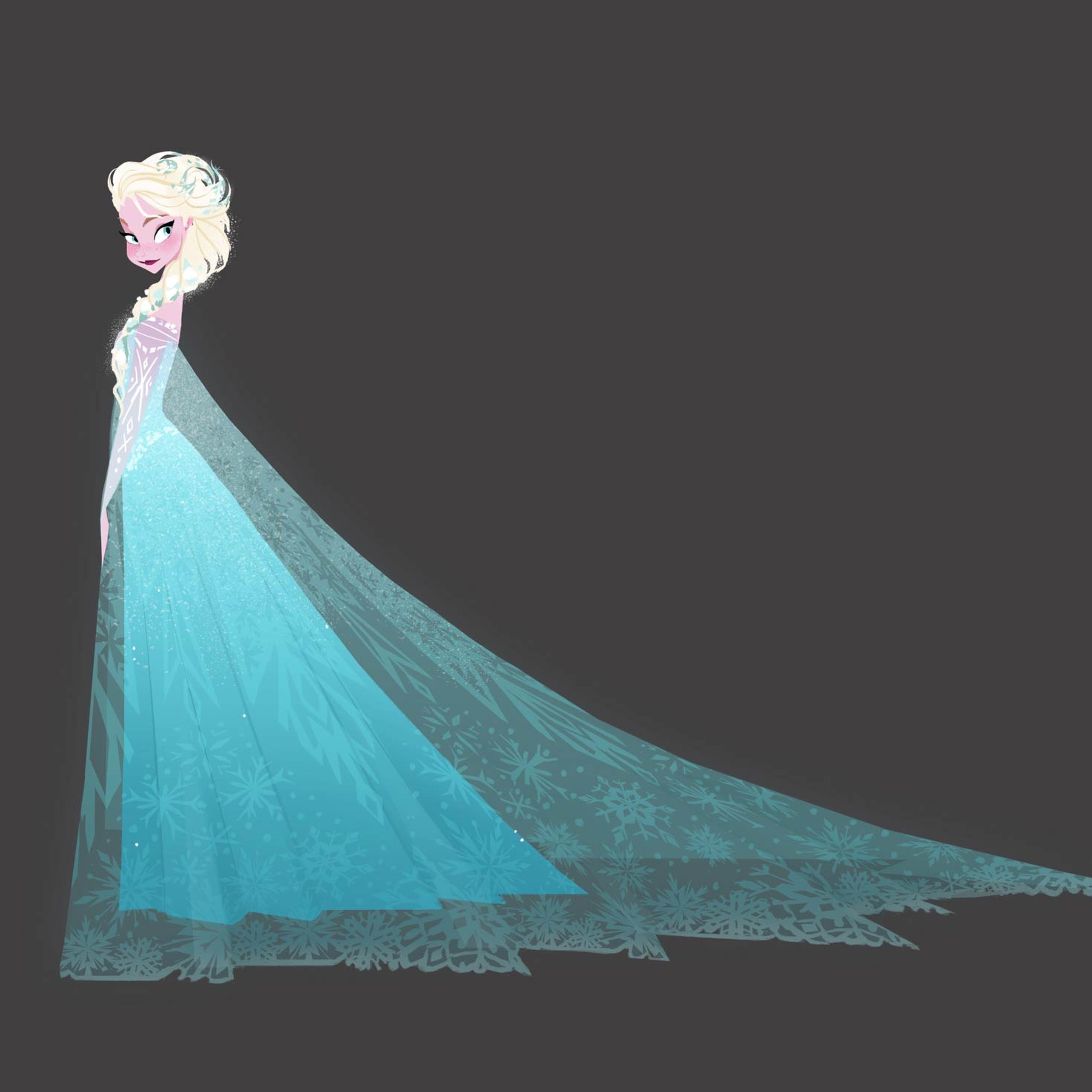 "FROZEN" Elsa visual development art. ©2013 Disney. All Rights Reserved.