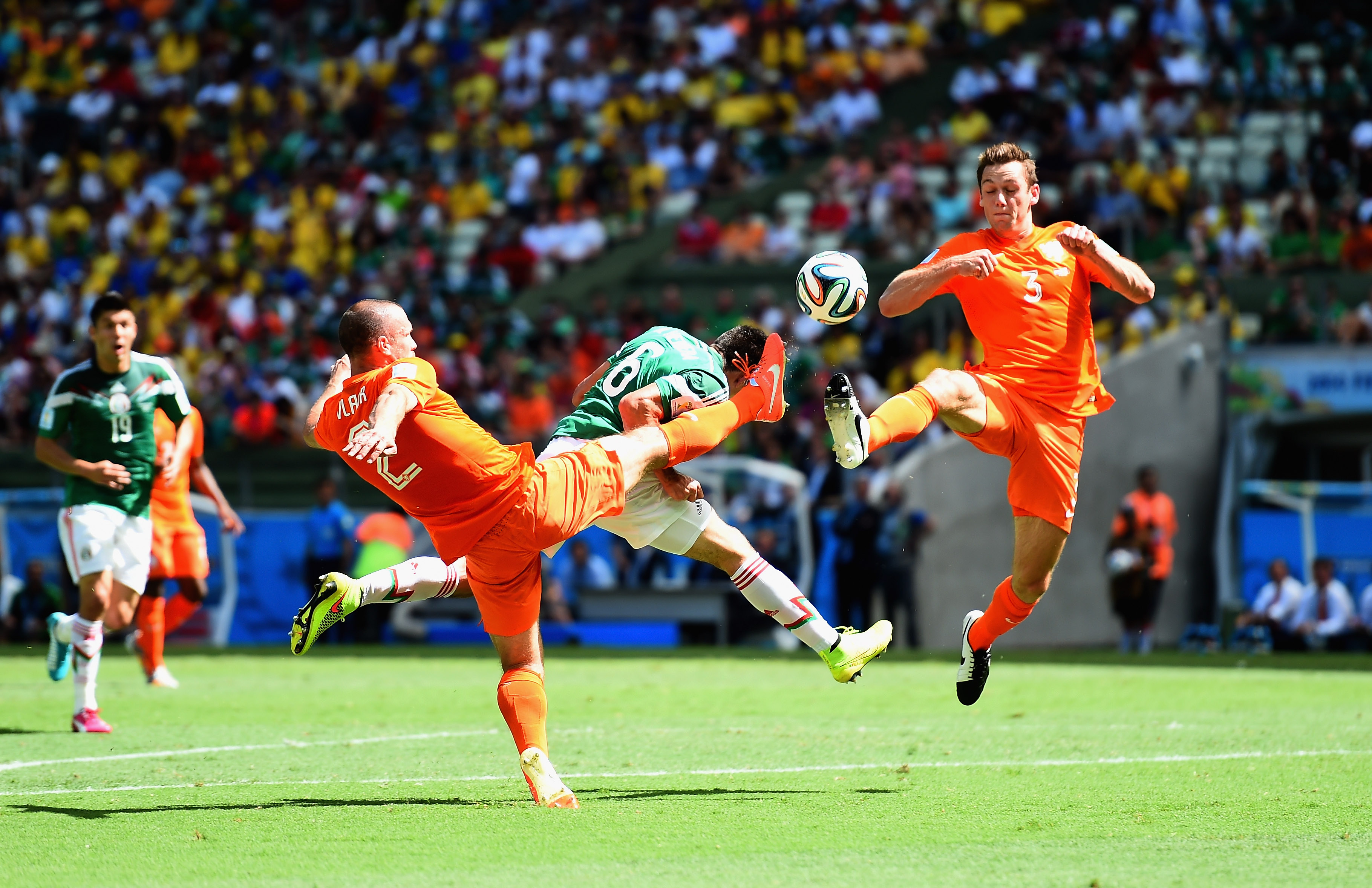 FIFA World Cup Brazil Netherlands-Mexico