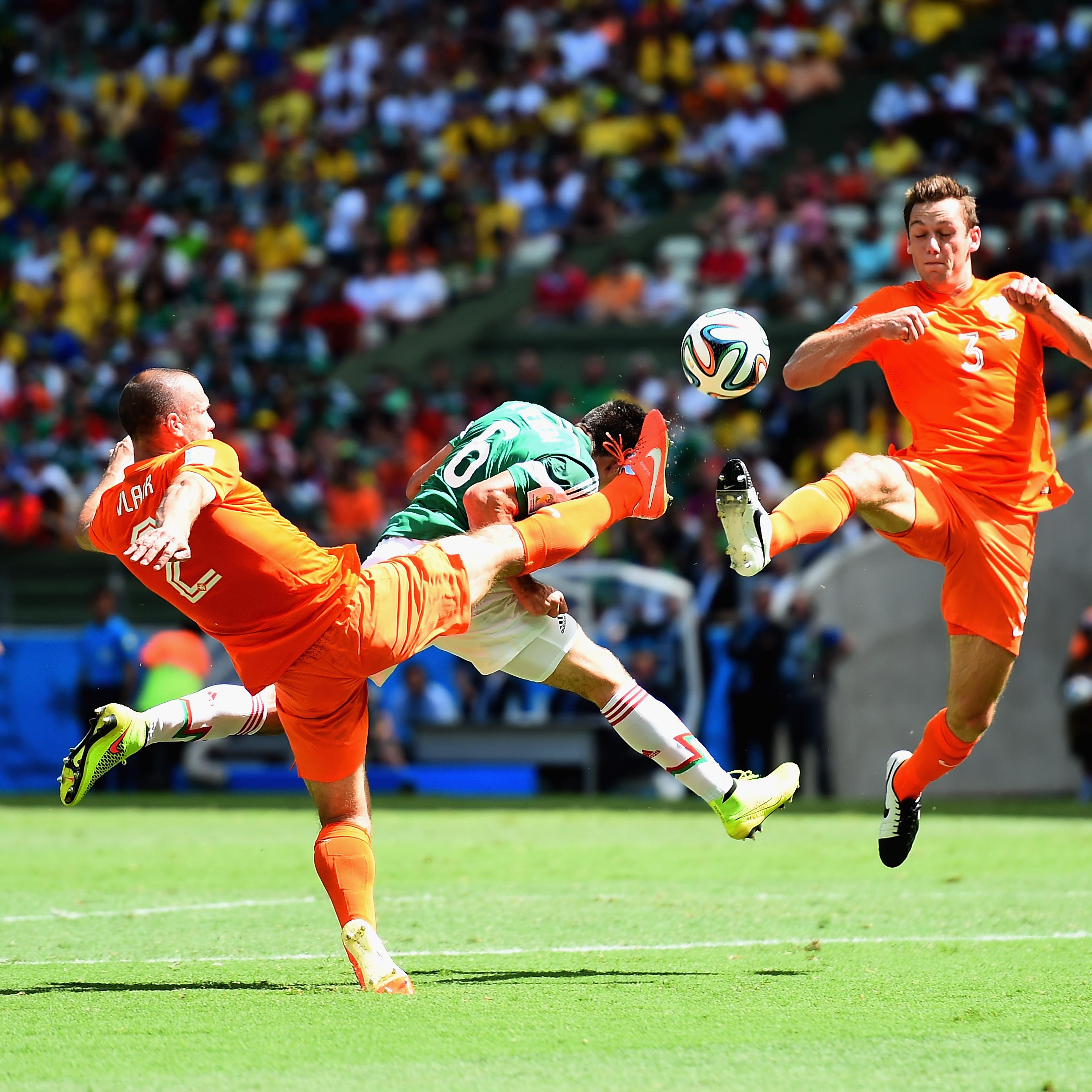 FIFA World Cup Brazil Netherlands-Mexico